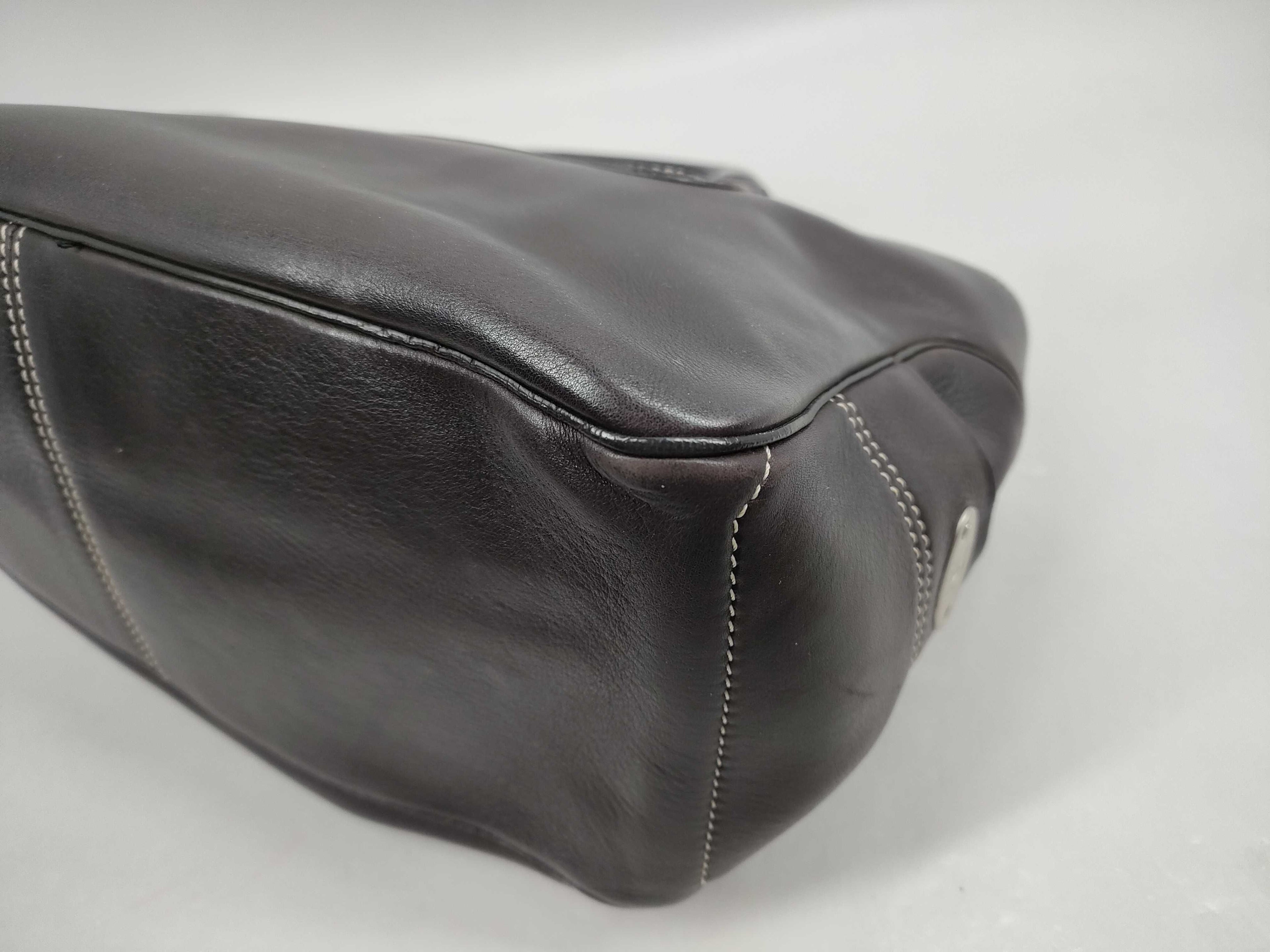 Celine Brown Leather Boogie Bag