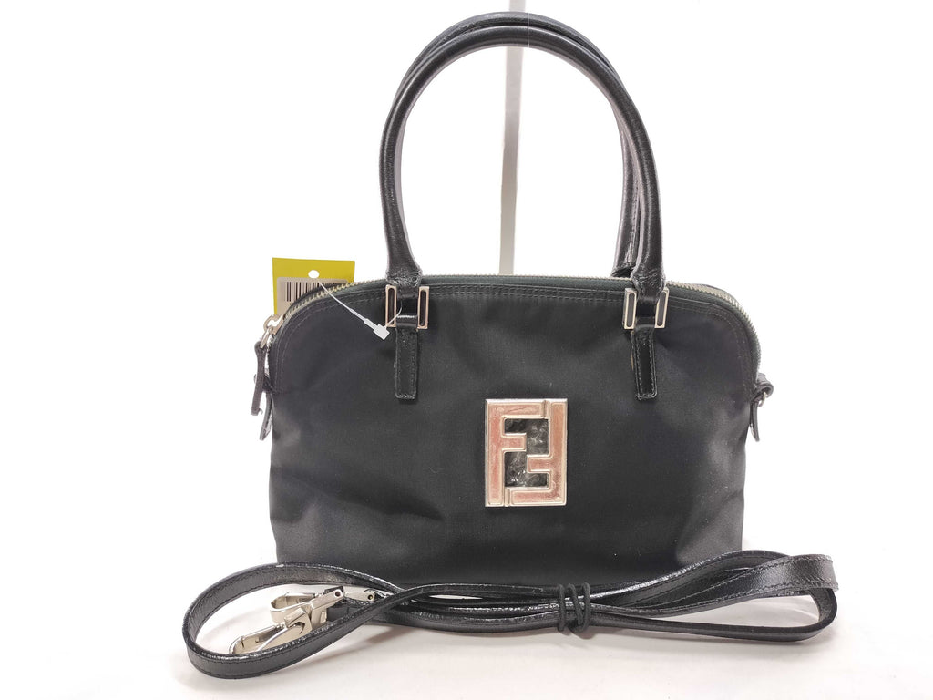 Fendi Mamma 2-Way Mini Boston Tote Bag