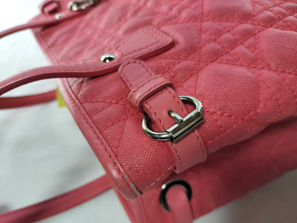 Christian Dior Paris Panarea Cannage Lady Tote Bag