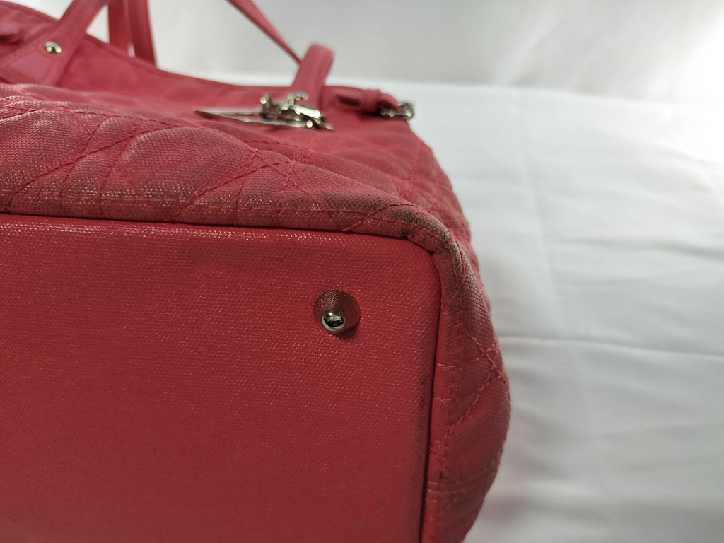 Christian Dior Paris Panarea Cannage Lady Tote Bag
