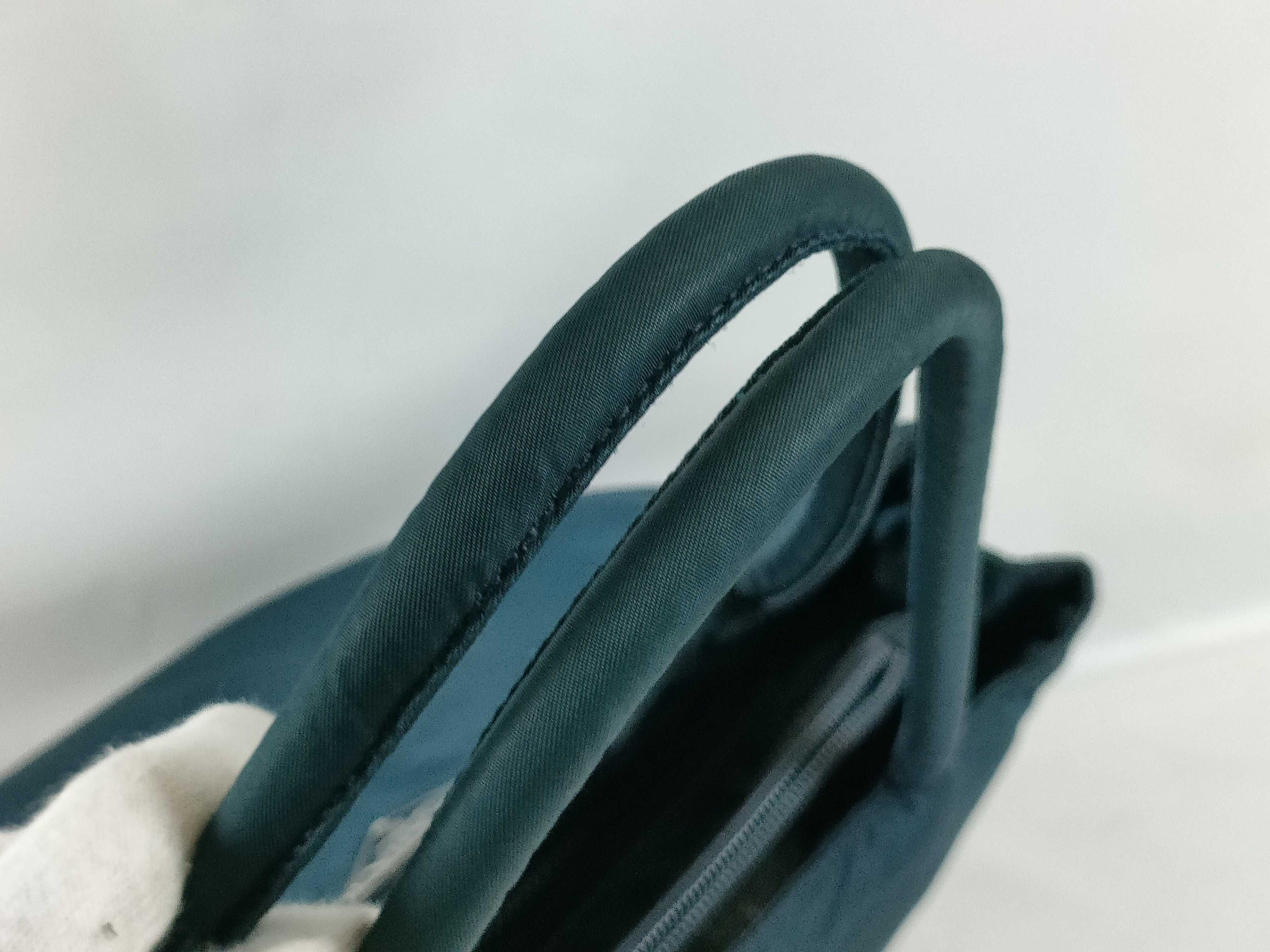 Prada Tessuto City Tote — Oceano Teal Nylon, Vintage