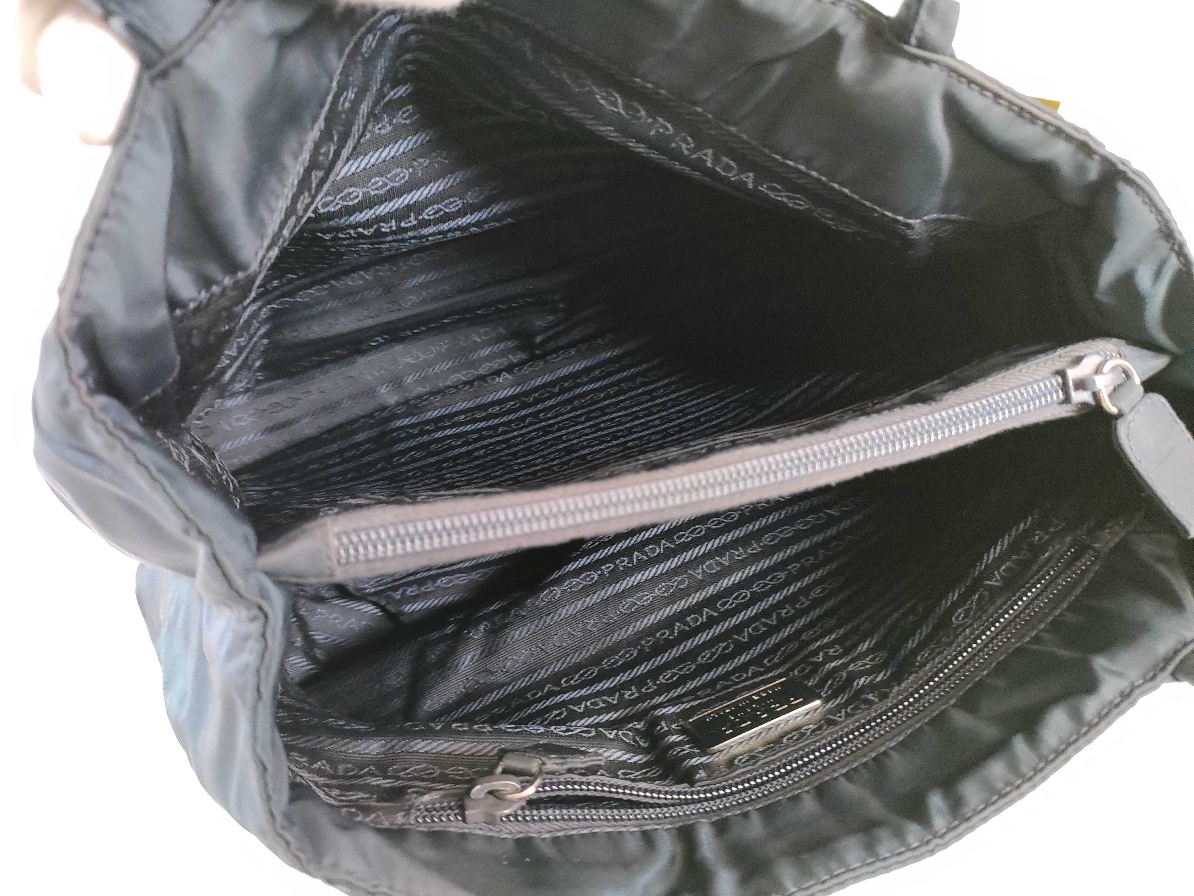 Prada Tessuto City Tote — Oceano Teal Nylon, Vintage