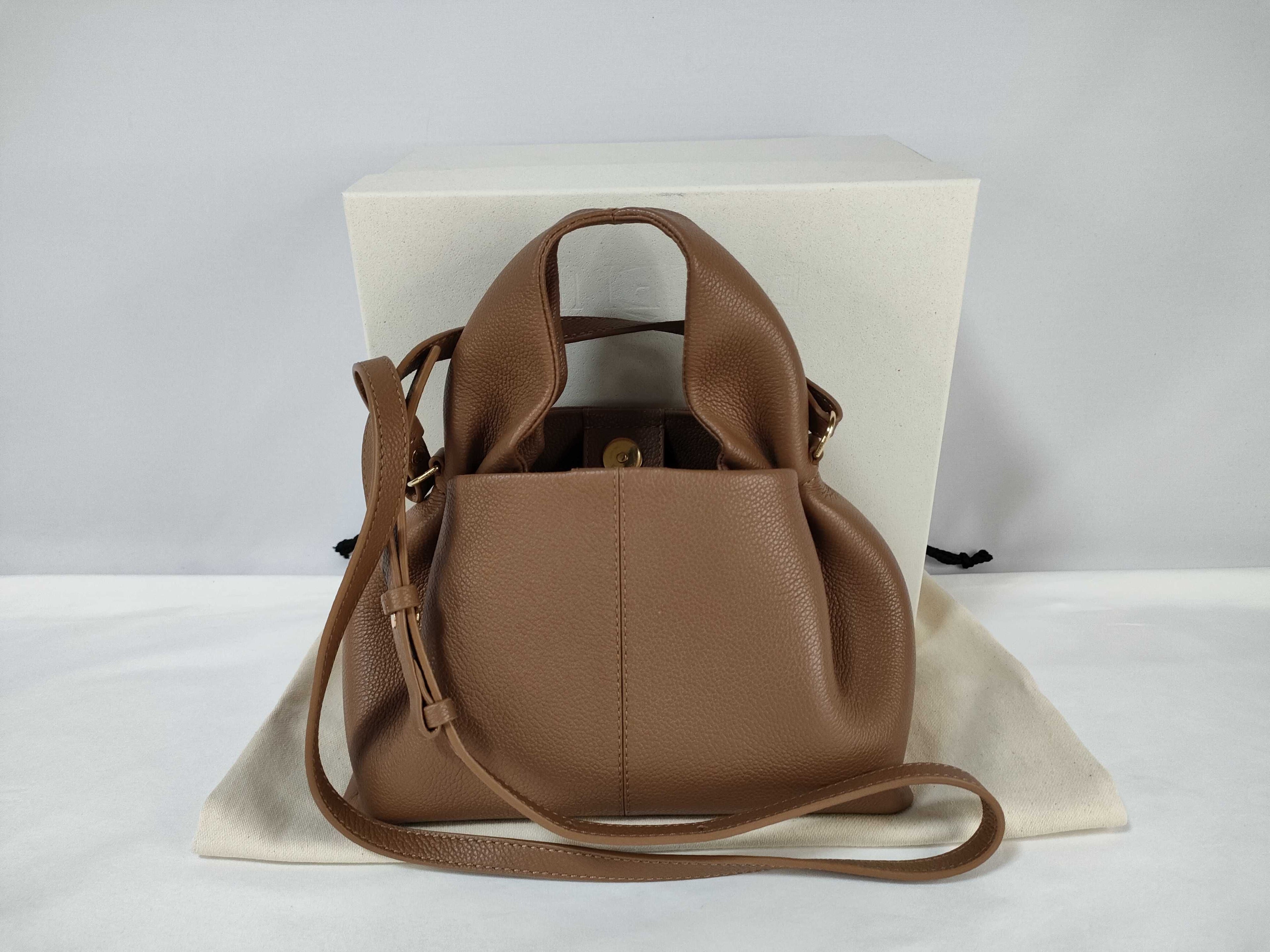 Polène Numéro Un Nano — Camel Leather, Complete Set
