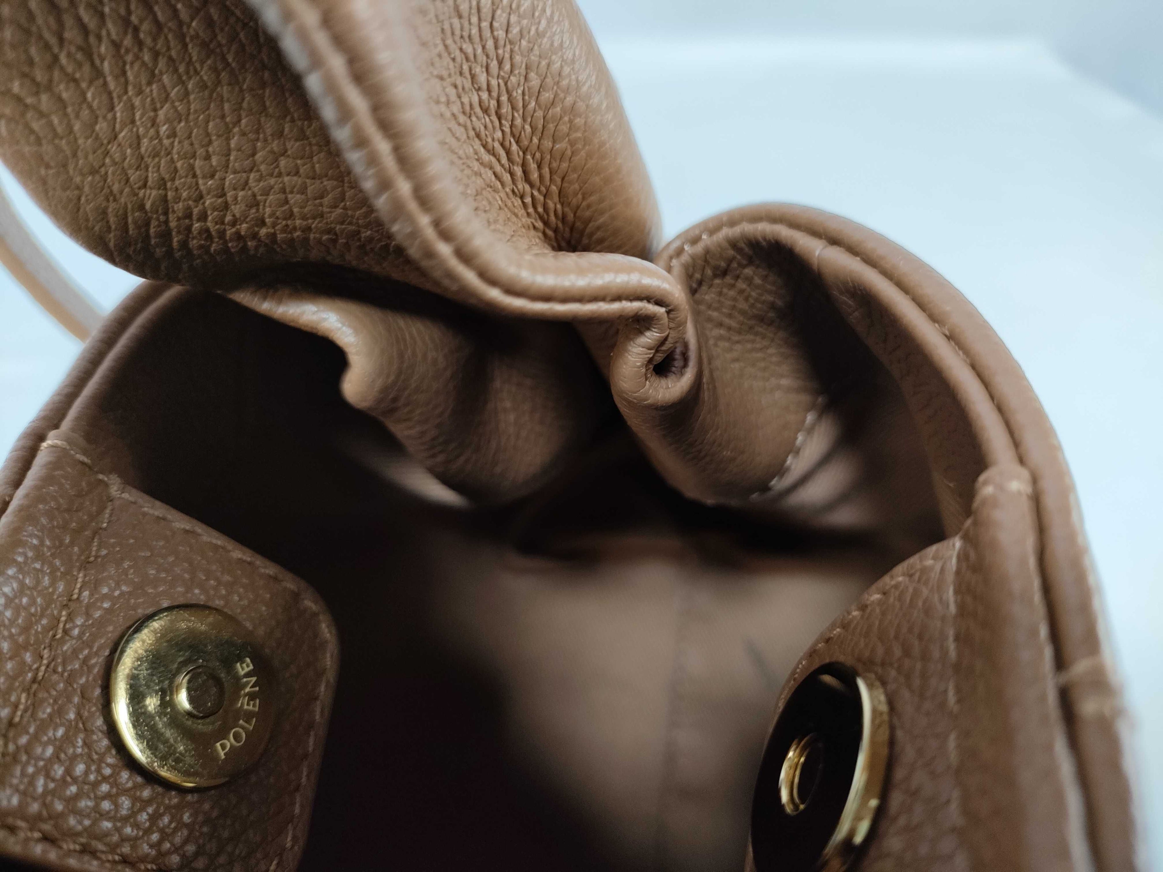 Polène Numéro Un Nano — Camel Leather, Complete Set