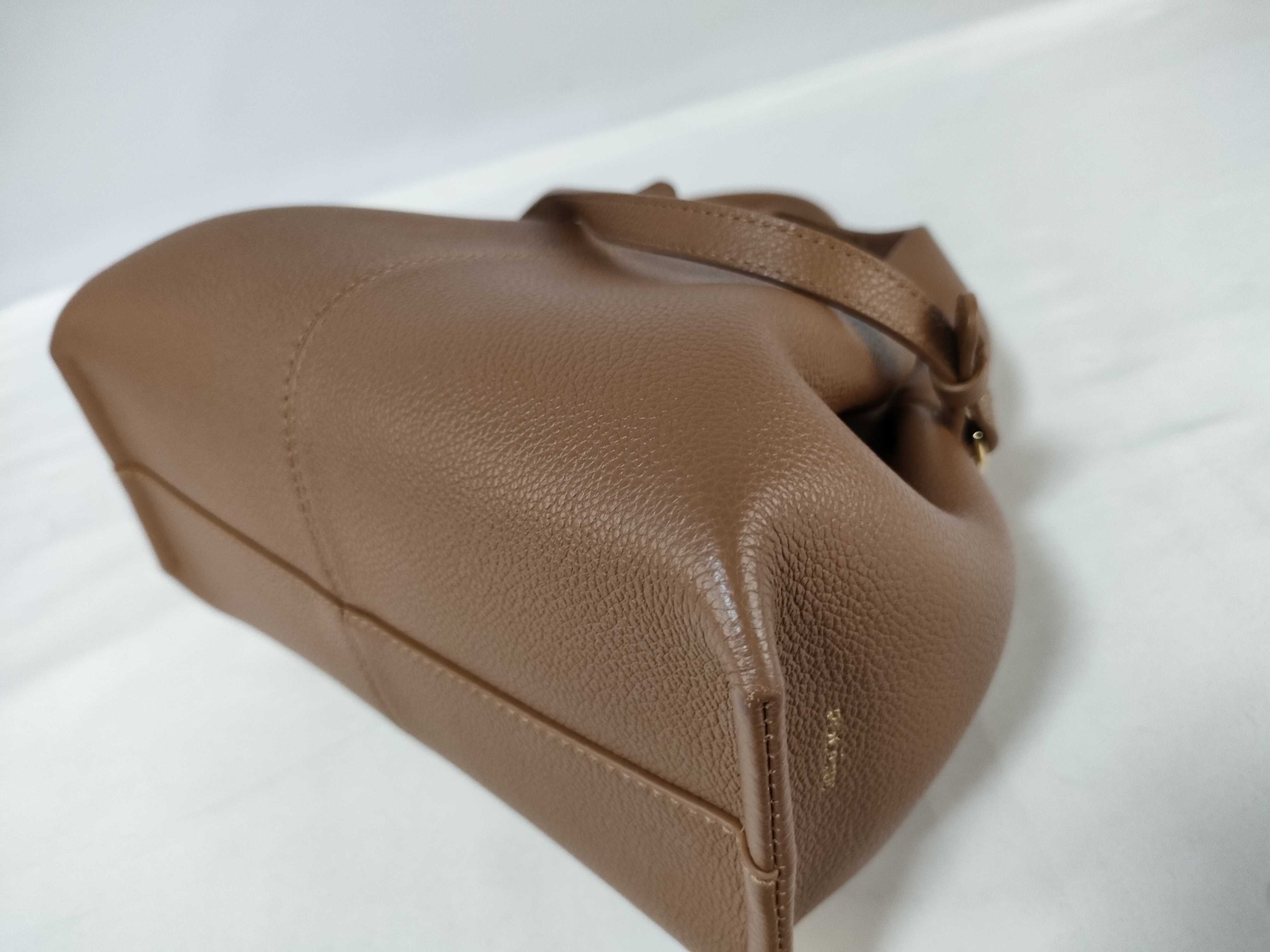 Polène Numéro Un Nano — Camel Leather, Complete Set