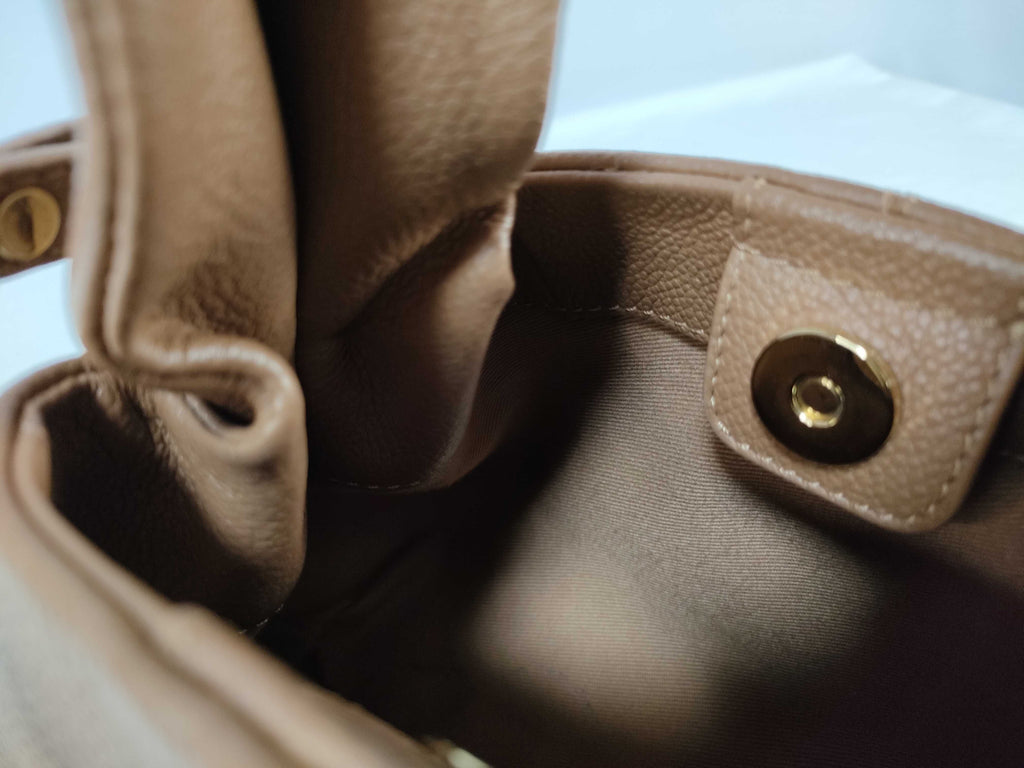 Polène Numéro Un Nano — Camel Leather, Complete Set