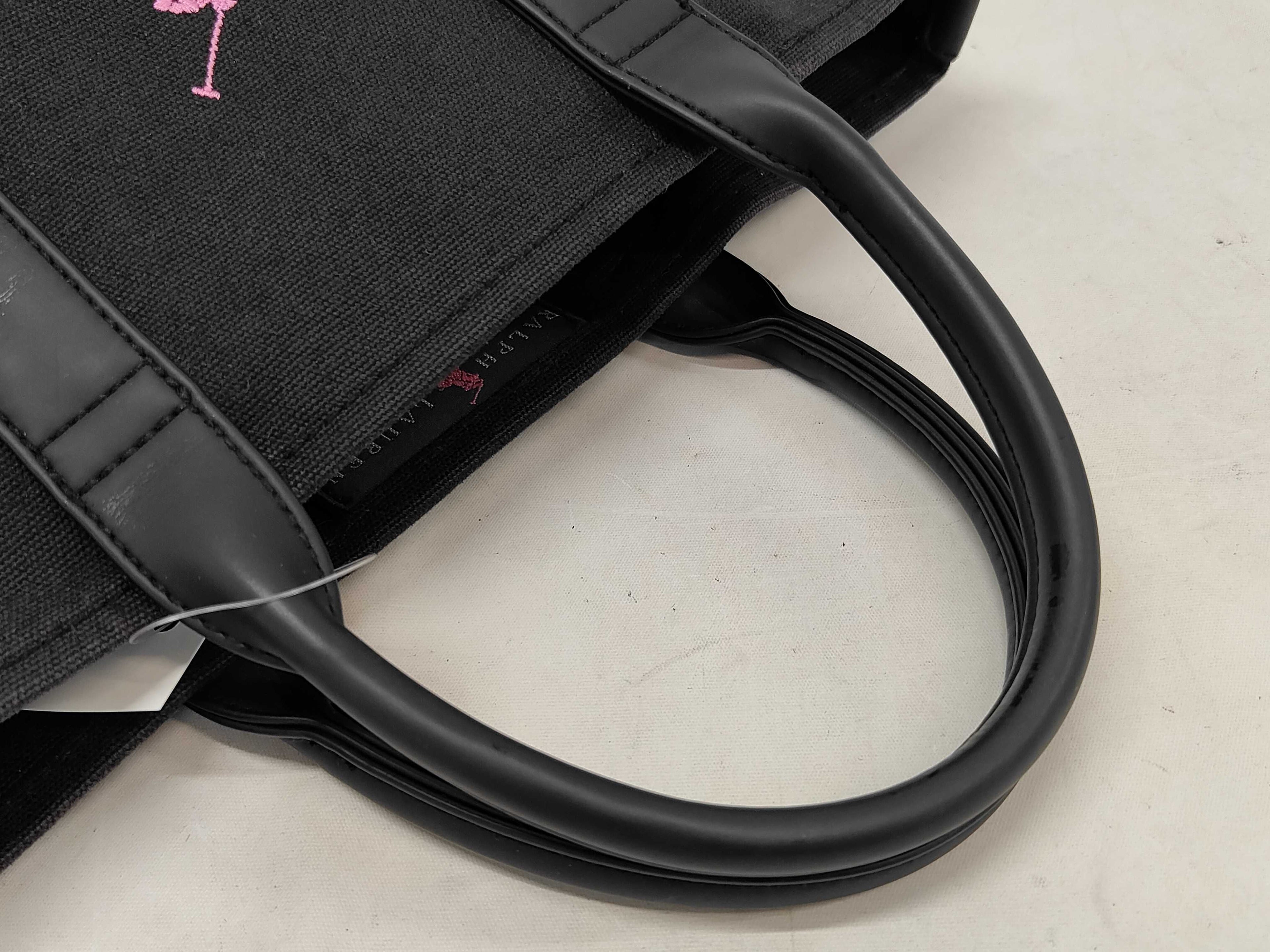Ralph Lauren Pink Pony Canvas Tote
