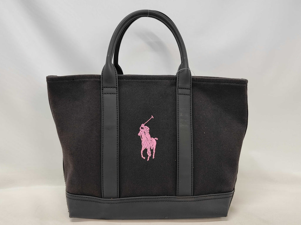 Ralph Lauren Pink Pony Canvas Tote