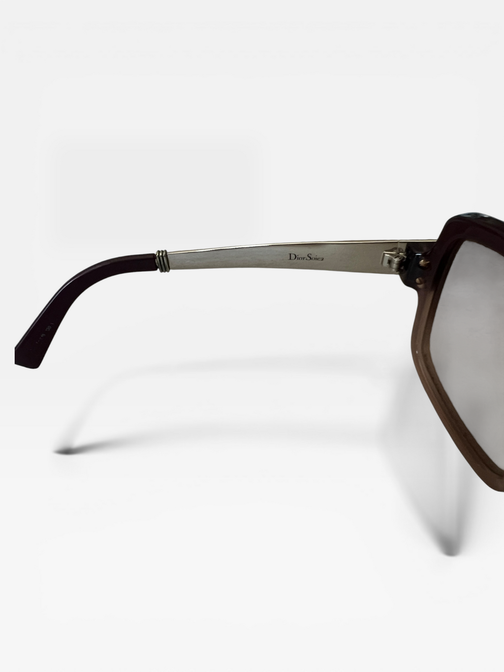 Christian Dior DiorSoReal Gradient Oversized Sunglasses – Plum Brown
