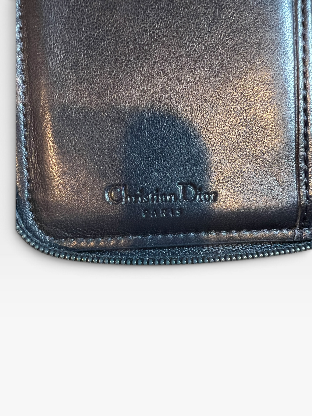 Christian Dior Trotter Saddle Long Wallet – Navy
