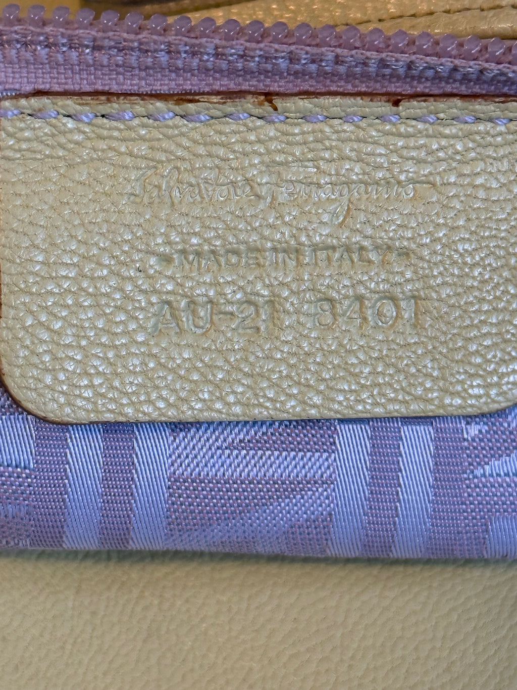 Salvatore Ferragamo Gancini Leather Shoulder Bag