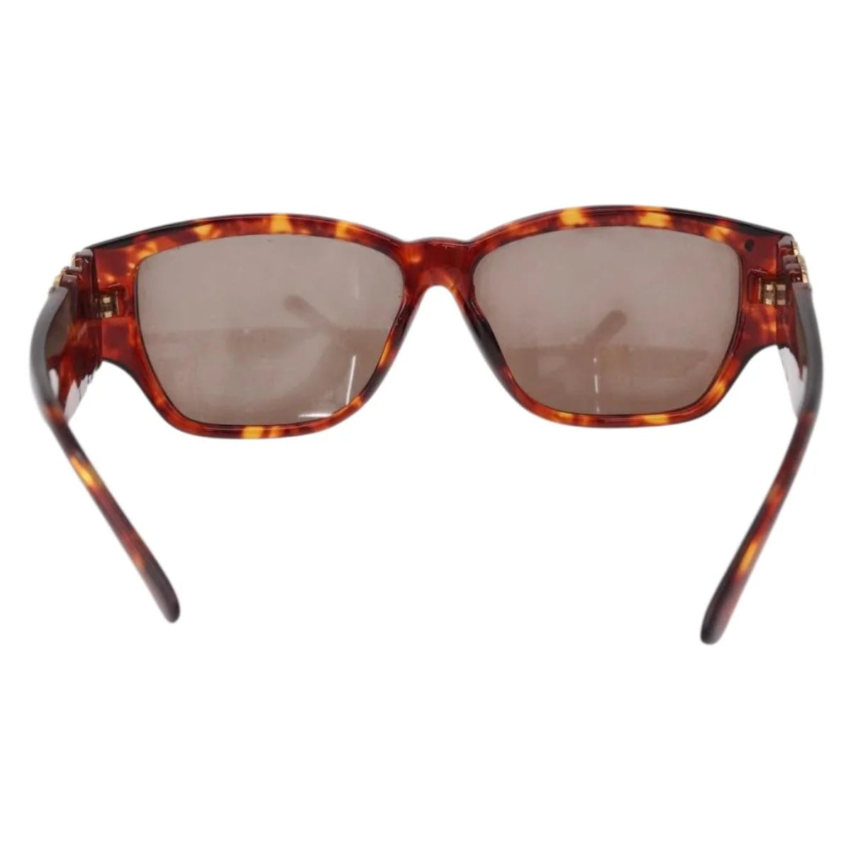 Yves Saint Laurent Vintage Tortoise Sunglasses — Sculptural Logo Hinge
