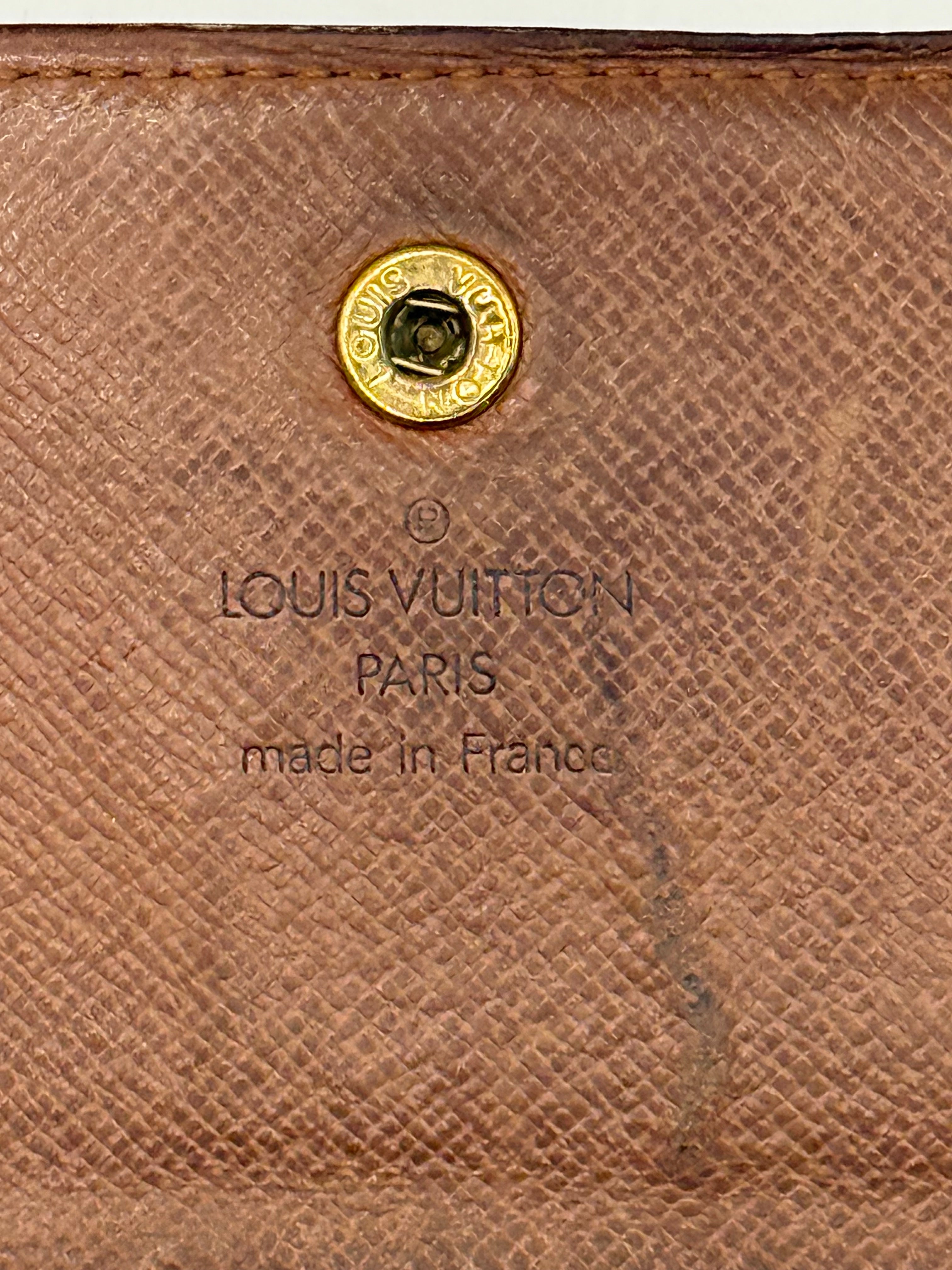 Louis Vuitton Monogram Canvas Porte-Trésor International Wallet
