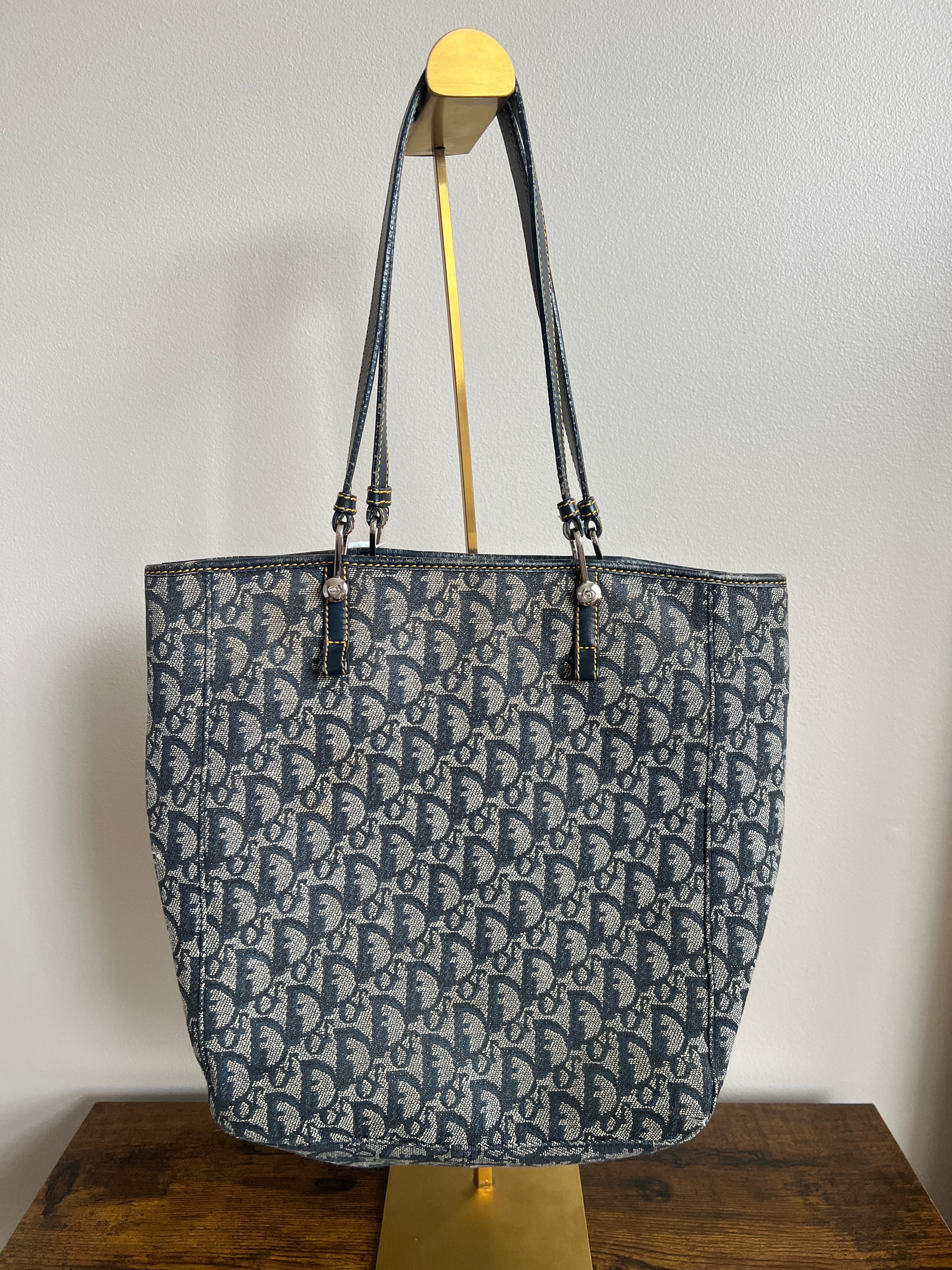 Christian Dior Oblique Canvas Tote