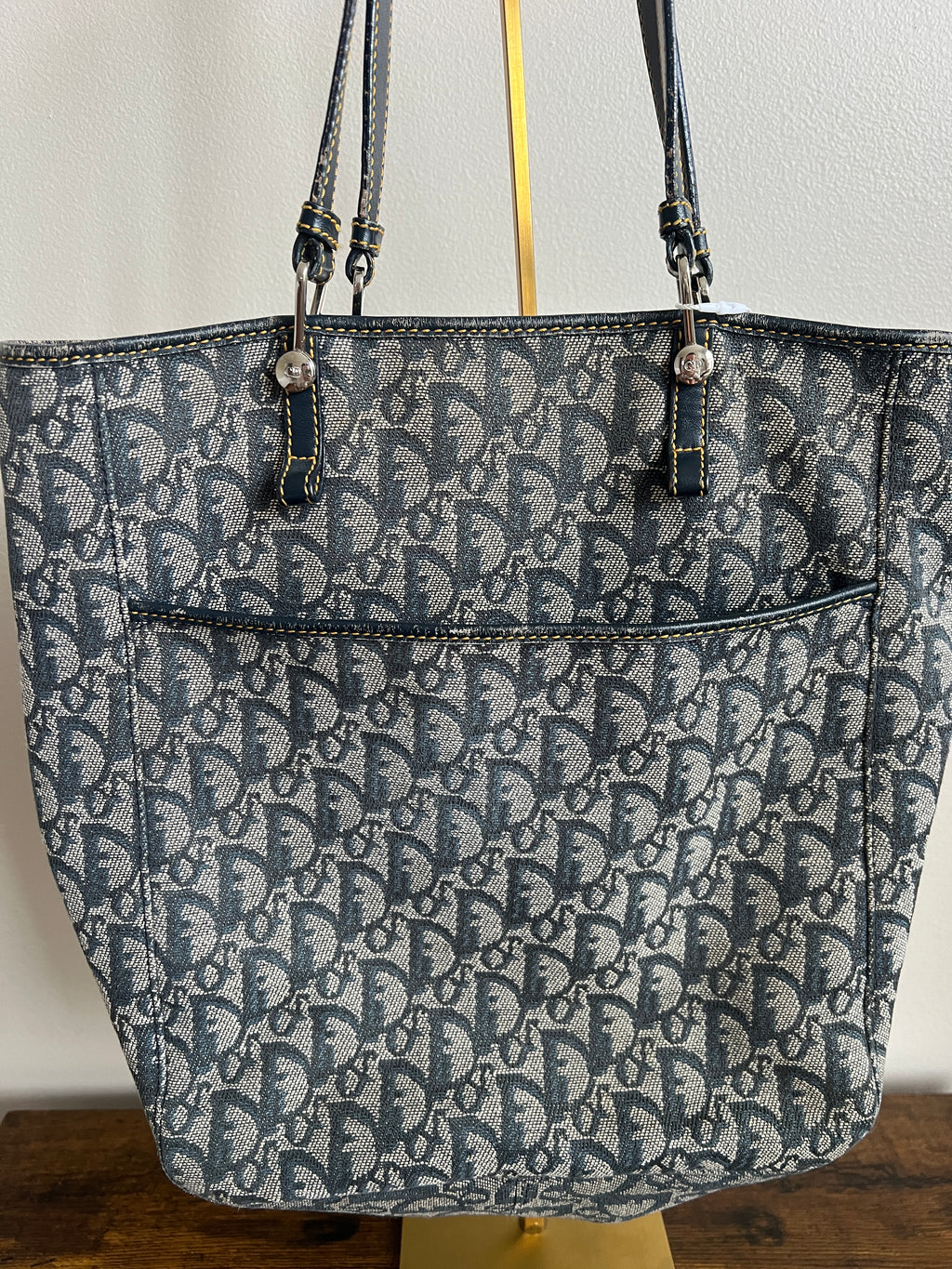 Christian Dior Oblique Canvas Tote