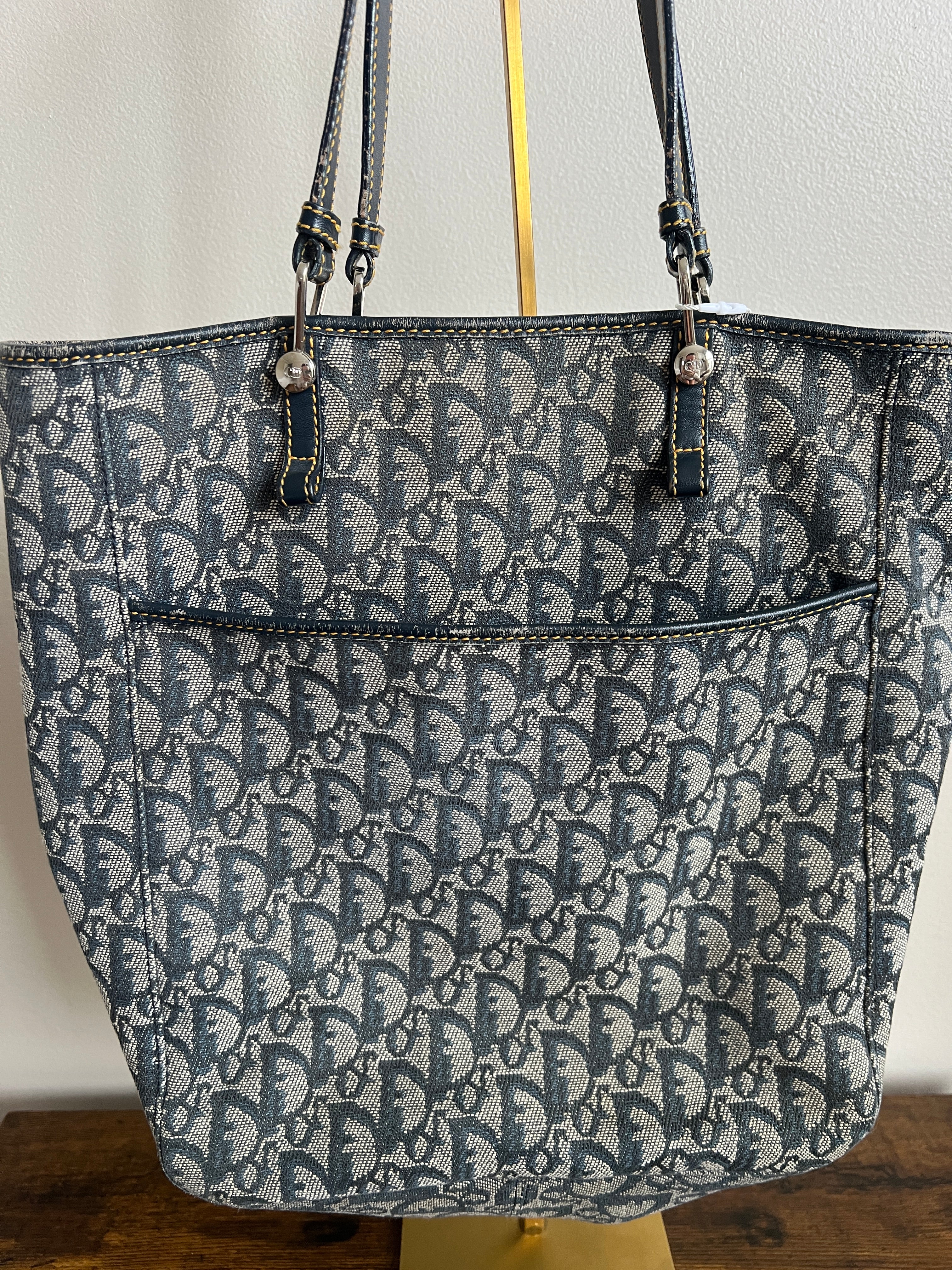 Christian Dior Oblique Canvas Tote