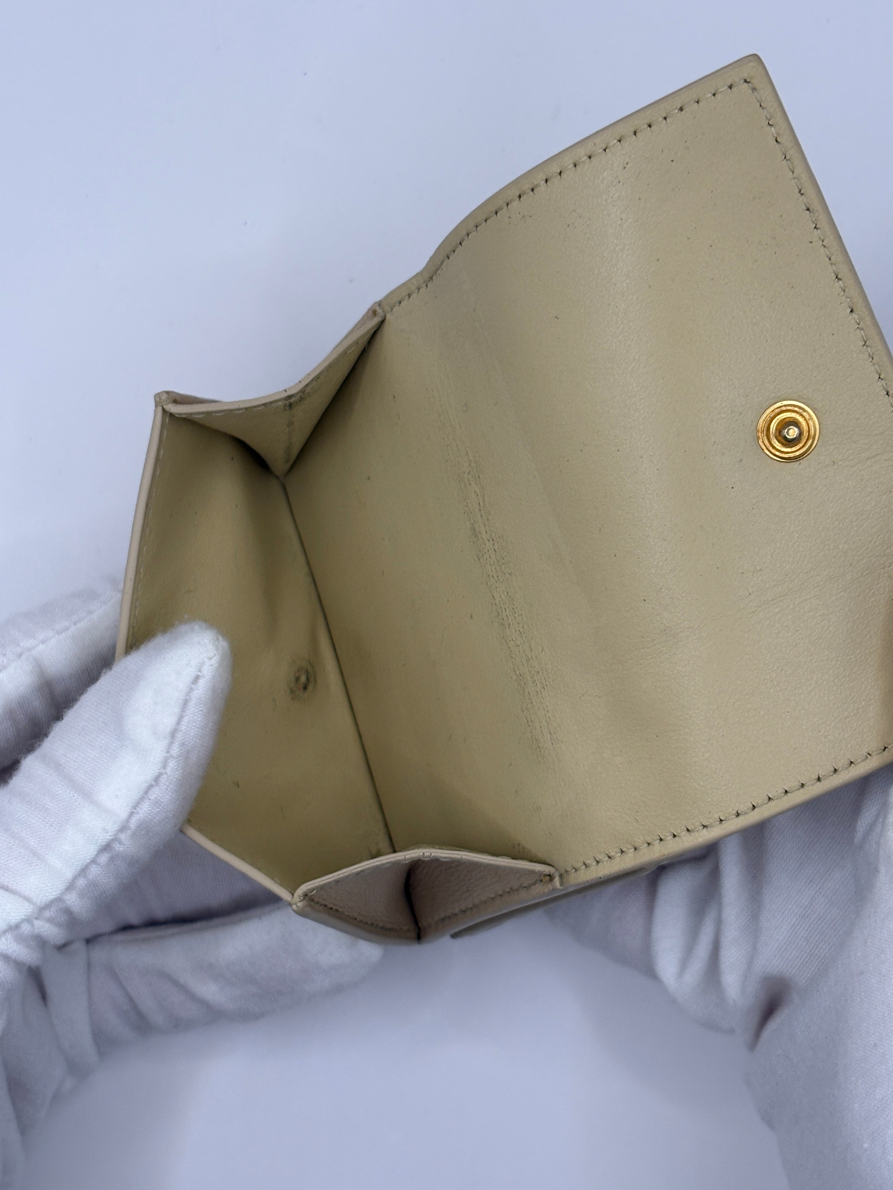 Bottega Veneta Intrecciato Leather Compact Wallet