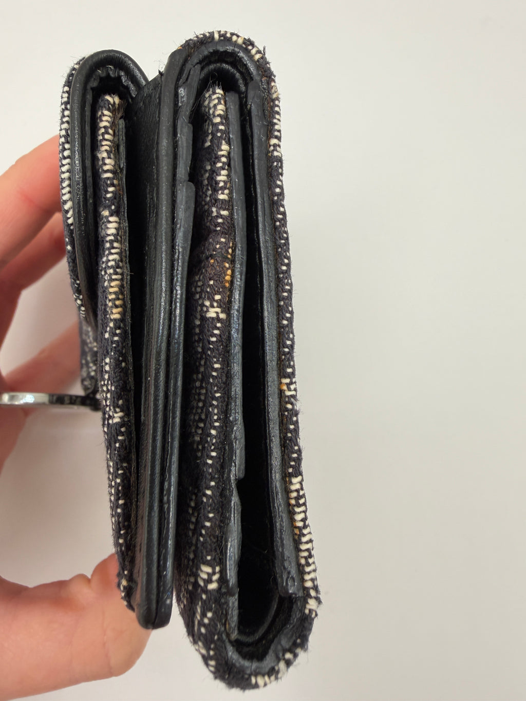 Christian Dior Saddle Trifold Wallet