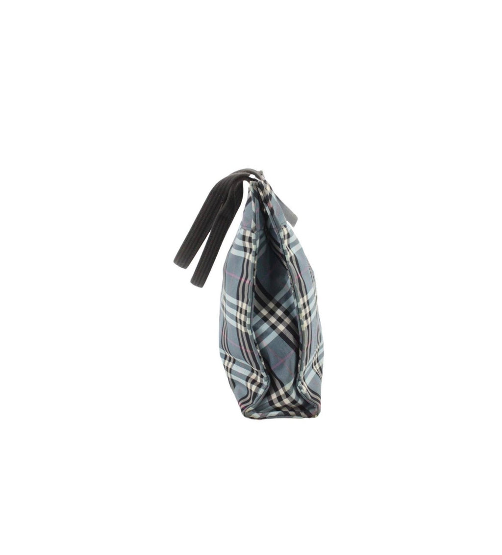 Burberry Blue House Check Tote Bag
