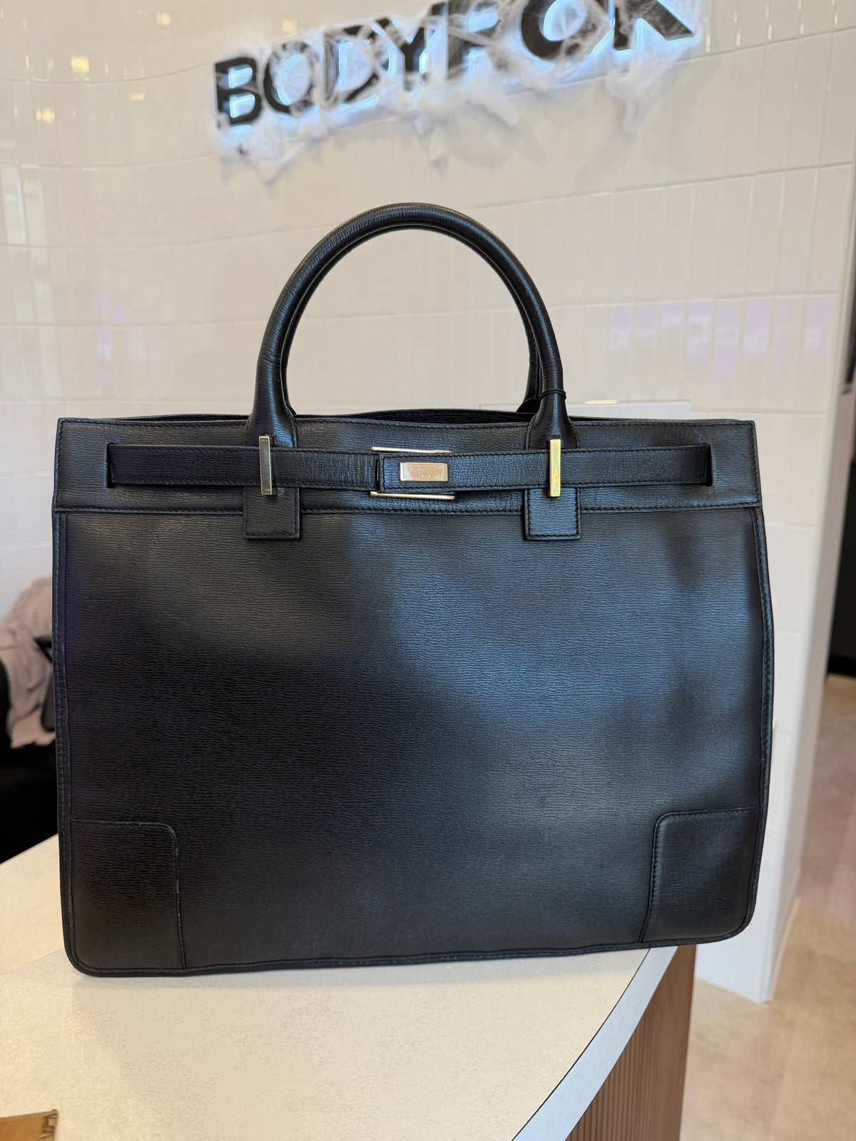 Vintage Gucci Leather Tote