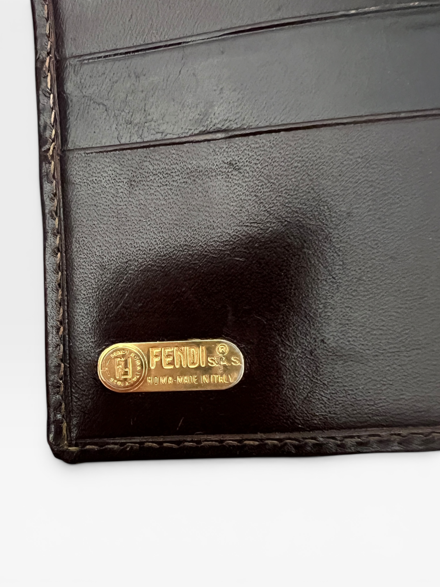 Fendi Zucca Canvas Bifold Wallet – Brown