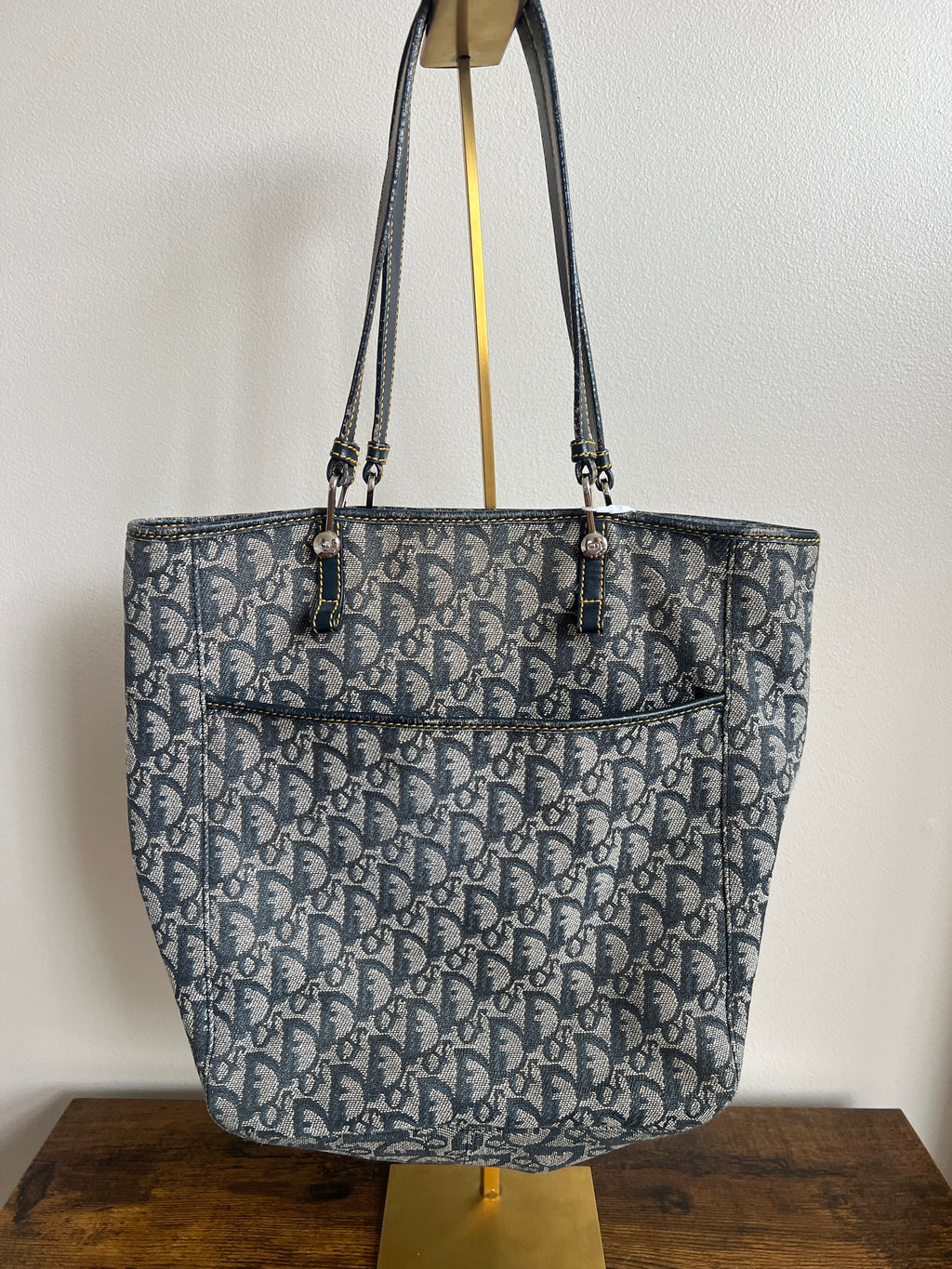 Christian Dior Oblique Canvas Tote