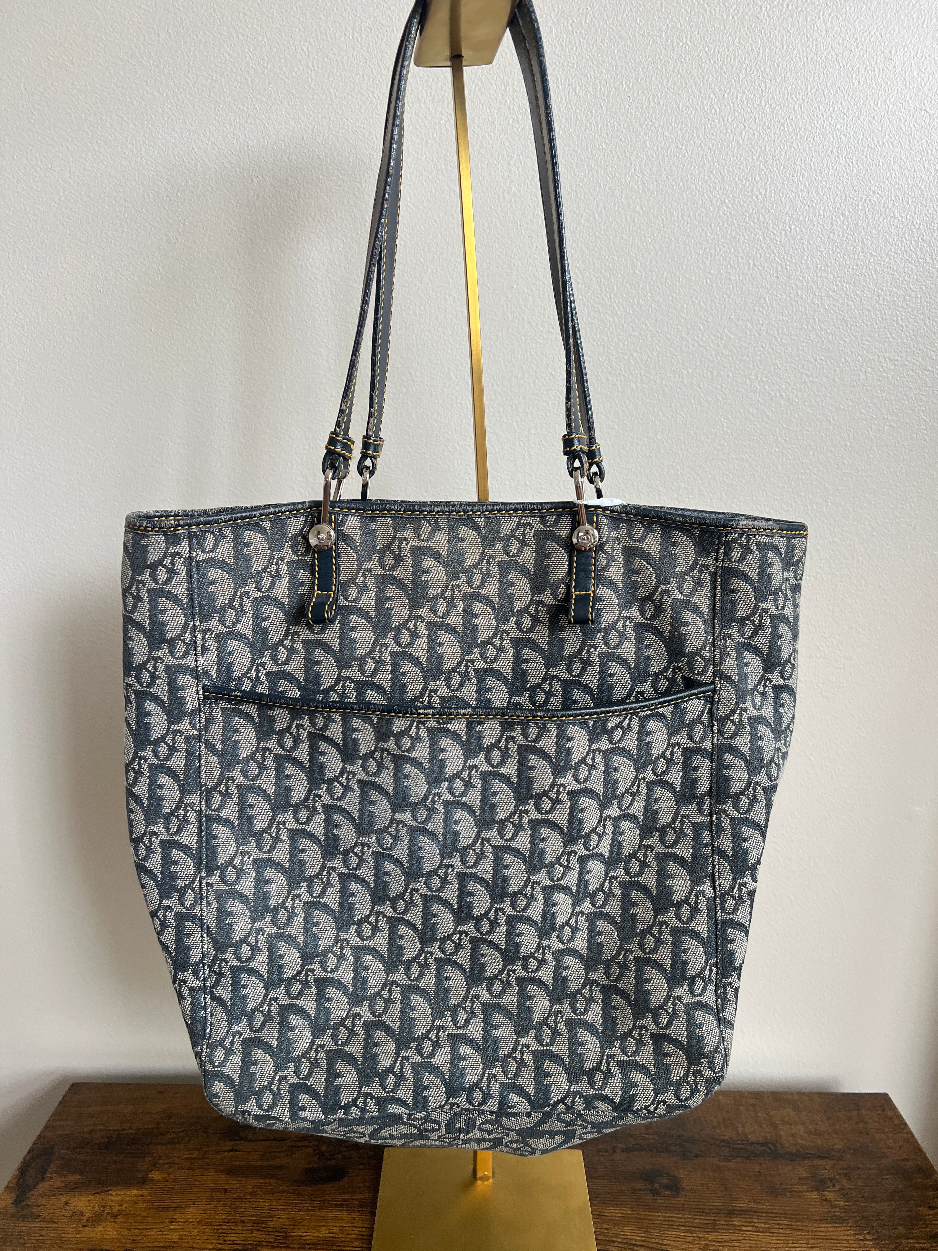 Christian Dior Oblique Canvas Tote