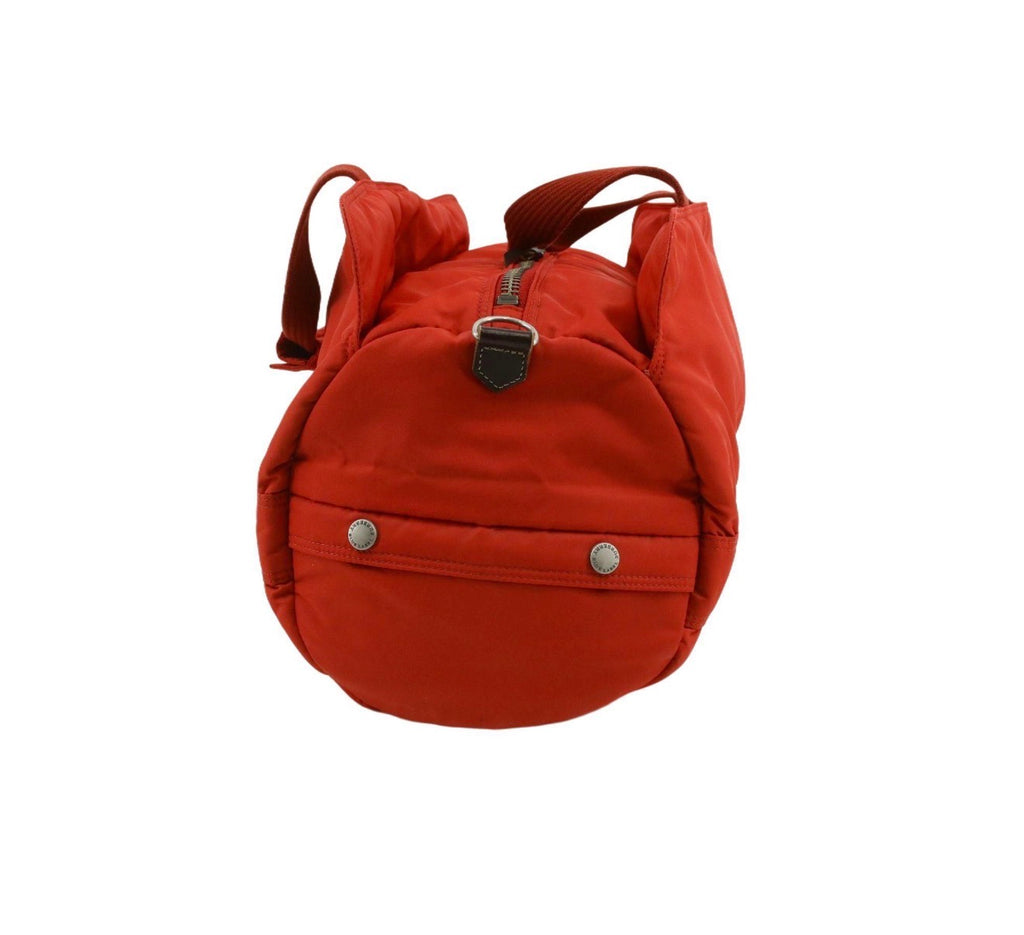 Burberry Blue Label red nylon 2-way Duffle Bag