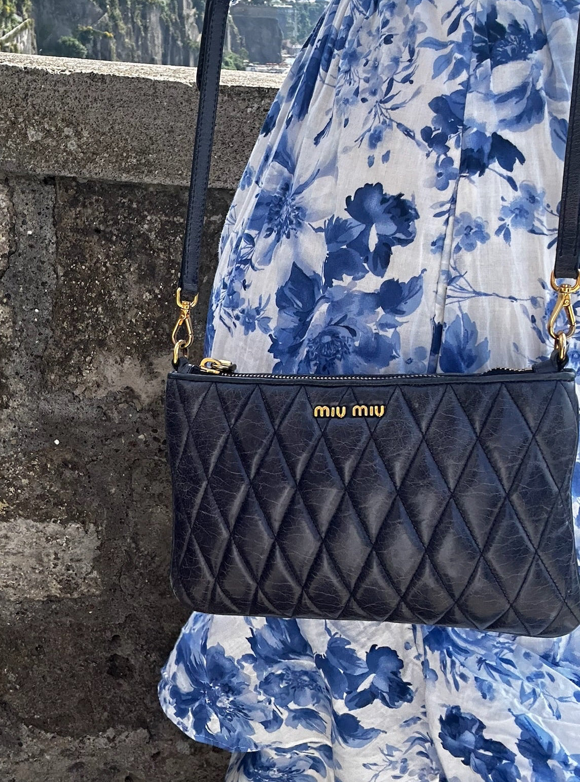 Miu Miu Navy Crossbody