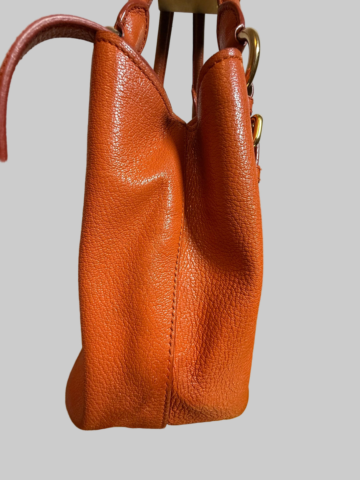 Miu Miu Madras Push-Lock Tote