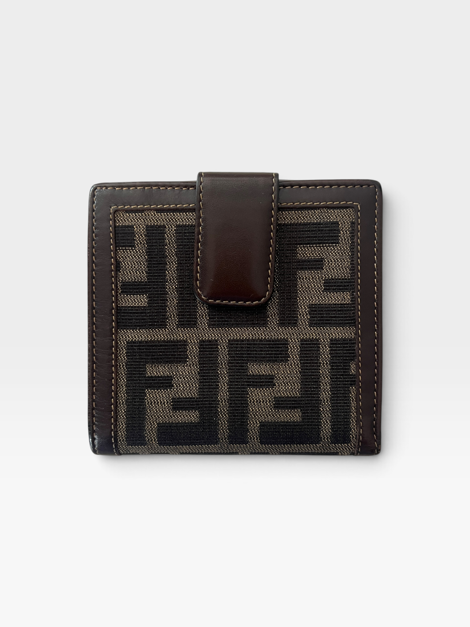 Fendi Zucca Canvas Bifold Wallet