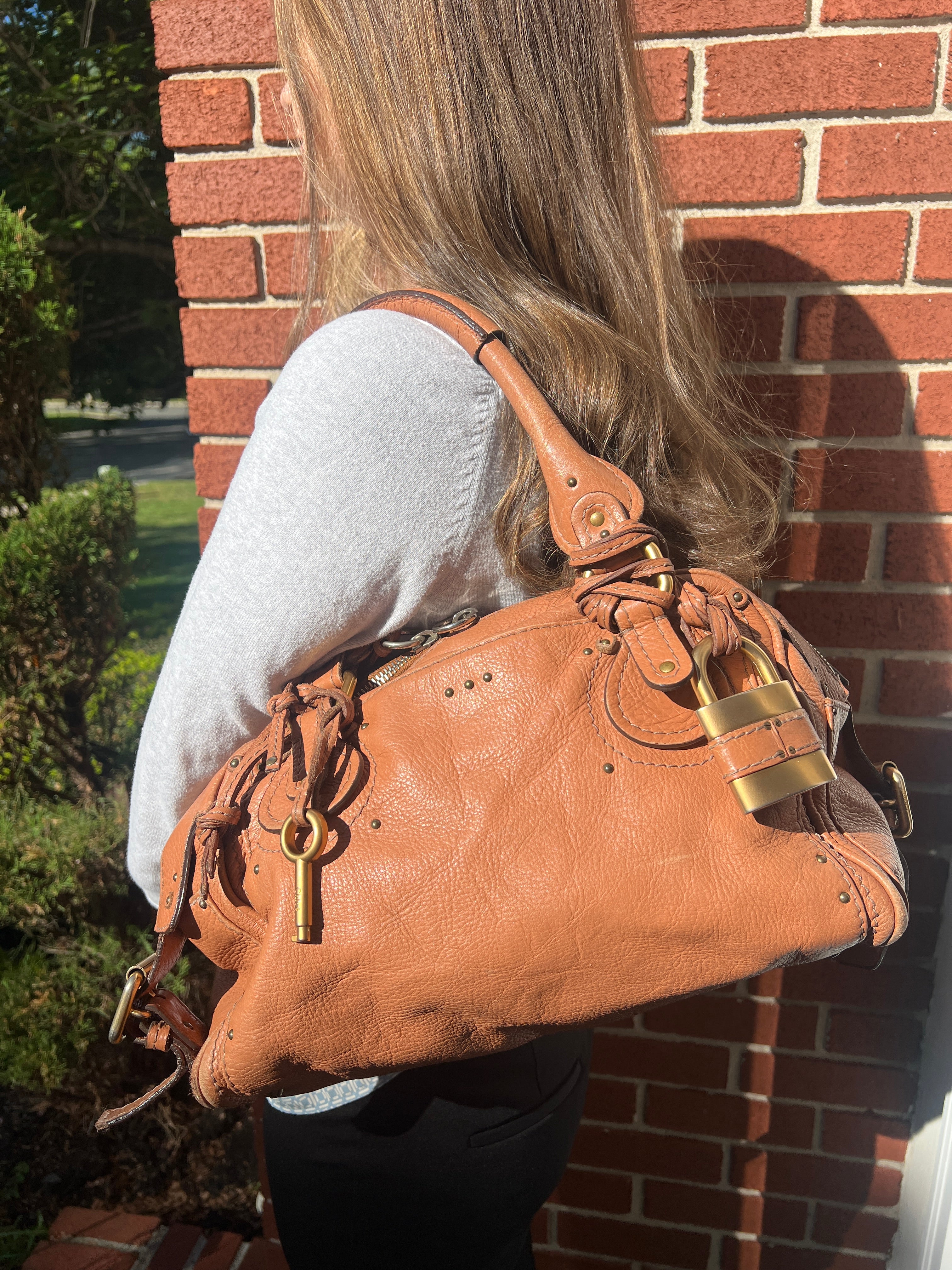 Chloé Paddington Large in Caramel