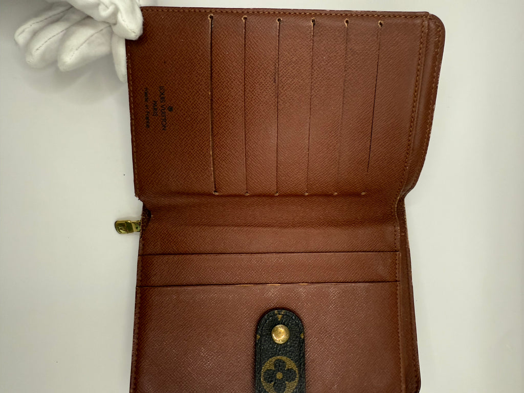 Louis Vuitton Monogram Compact Zip Wallet / Agenda-style Wallet