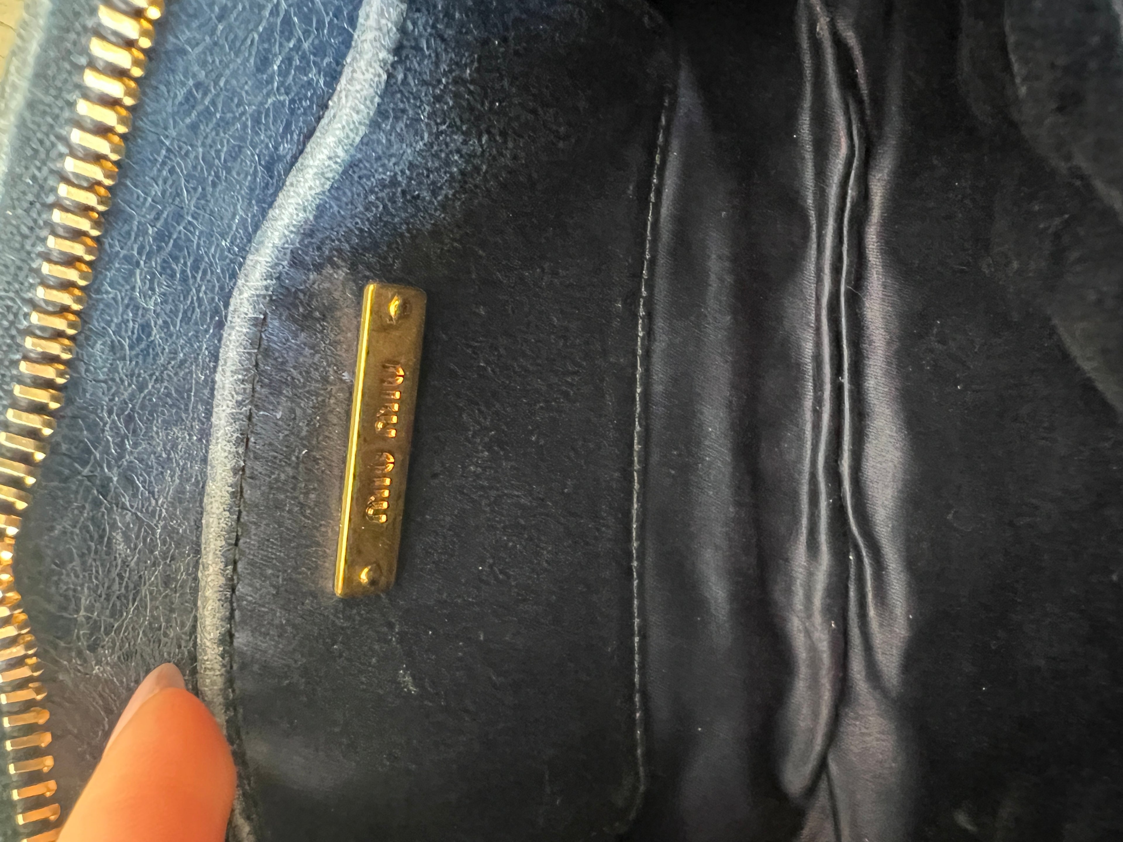 Miu Miu Navy Crossbody