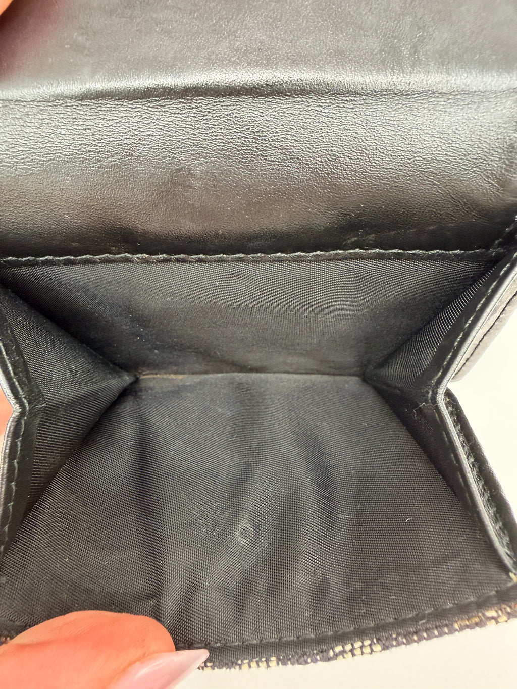 Christian Dior Saddle Trifold Wallet