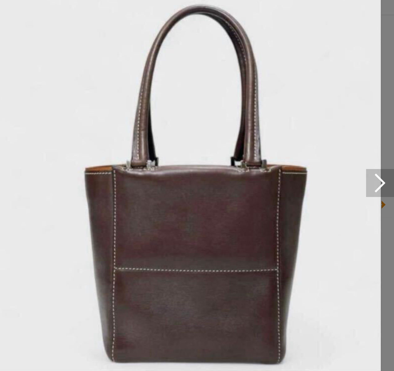 Loro Piana Brown Leather Tote