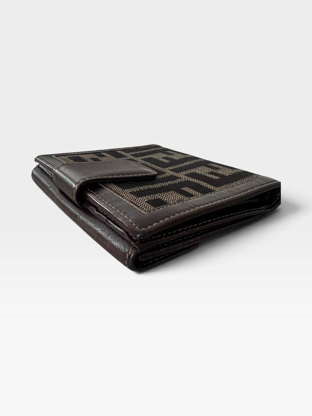 Fendi Zucca Canvas Bifold Wallet