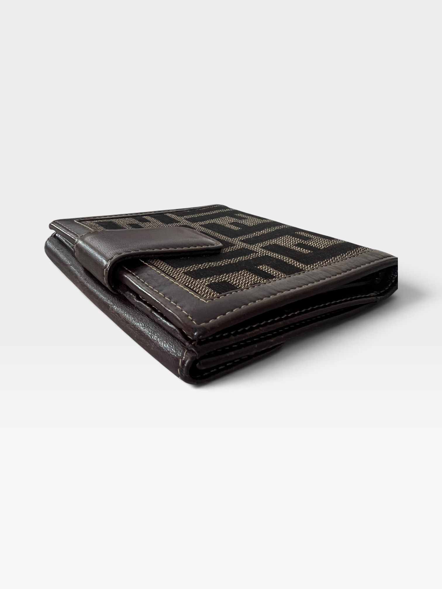 Fendi Zucca Canvas Bifold Wallet