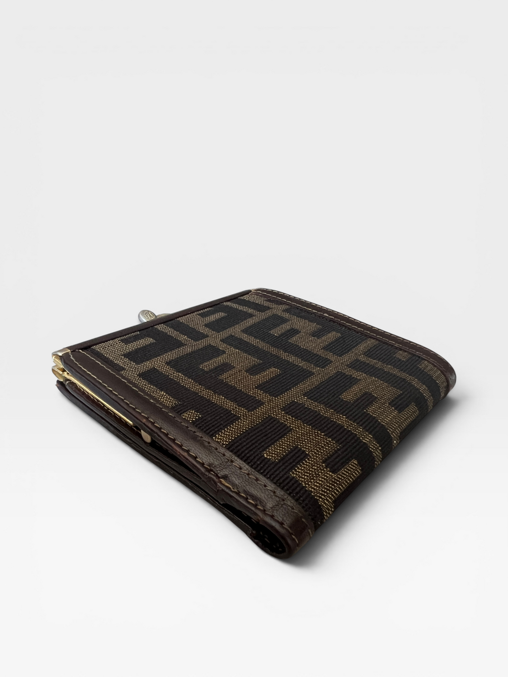 Fendi Zucca Canvas Bifold Wallet – Brown