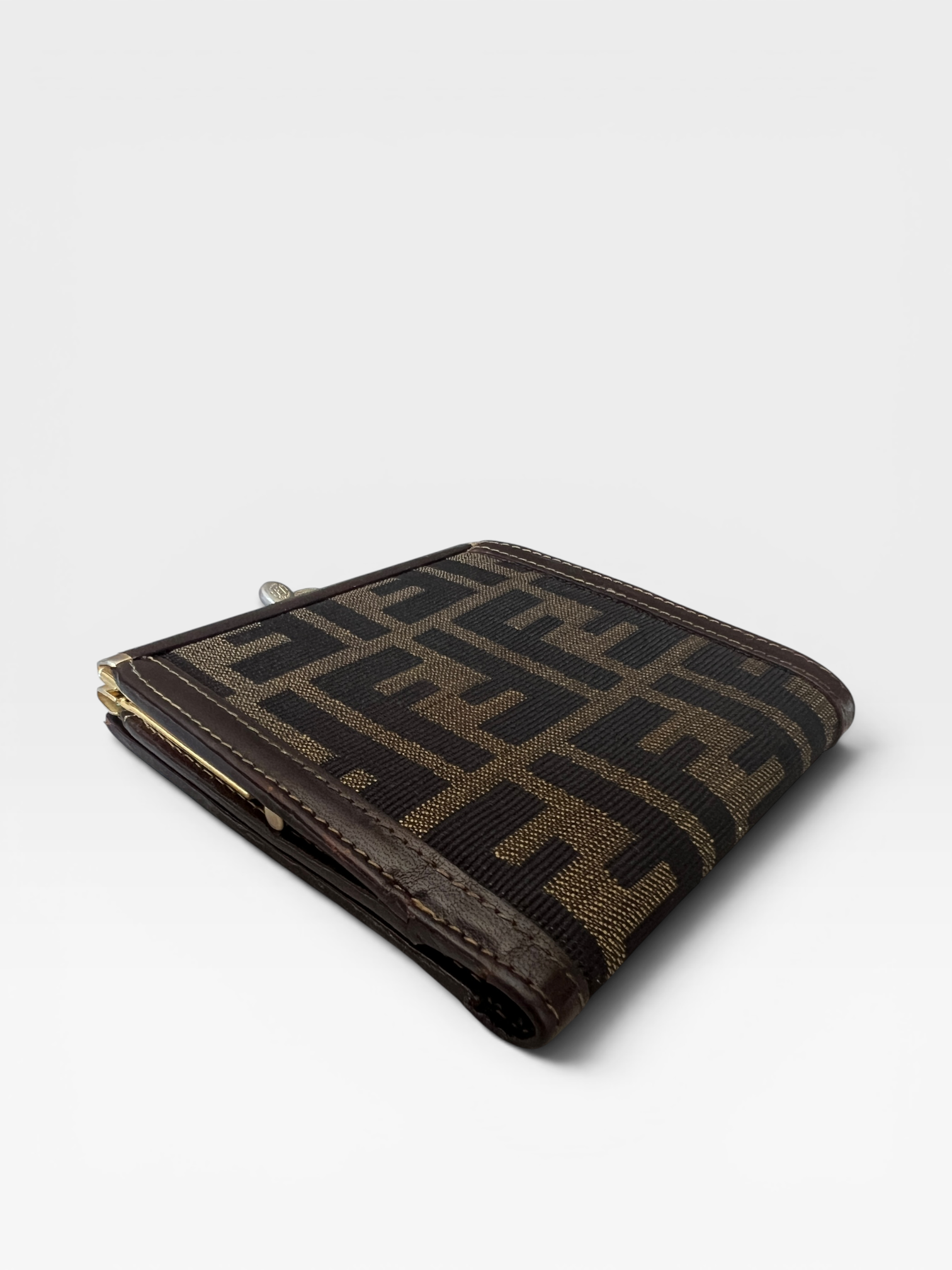 Fendi Zucca Canvas Bifold Wallet – Brown