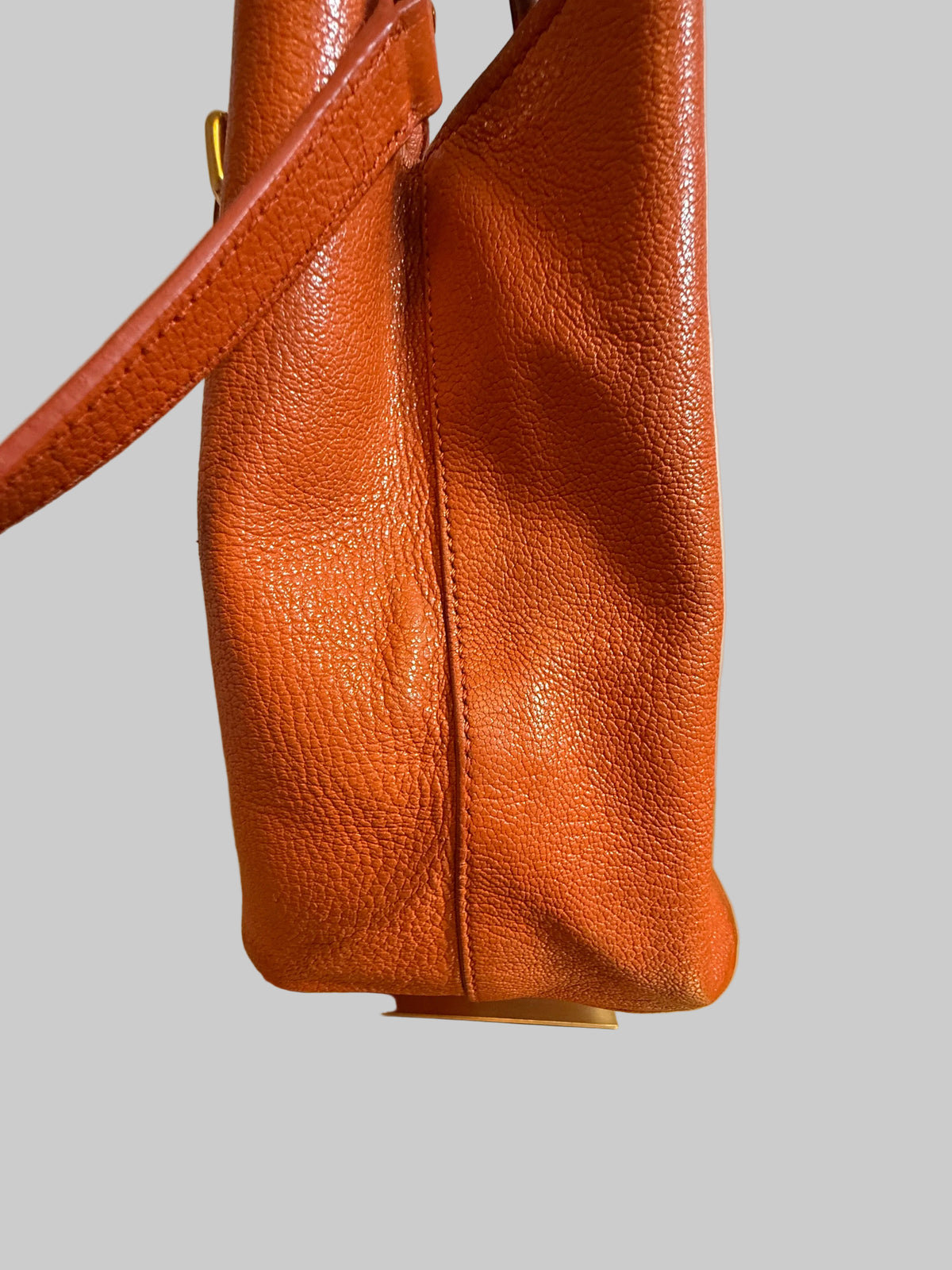 Miu Miu Madras Push-Lock Tote