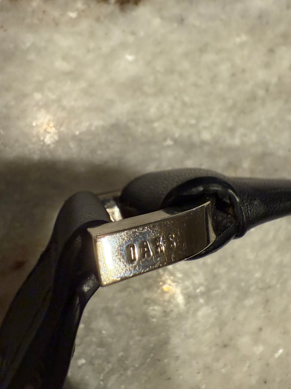 Daks Vintage House Check Shoulder Bag