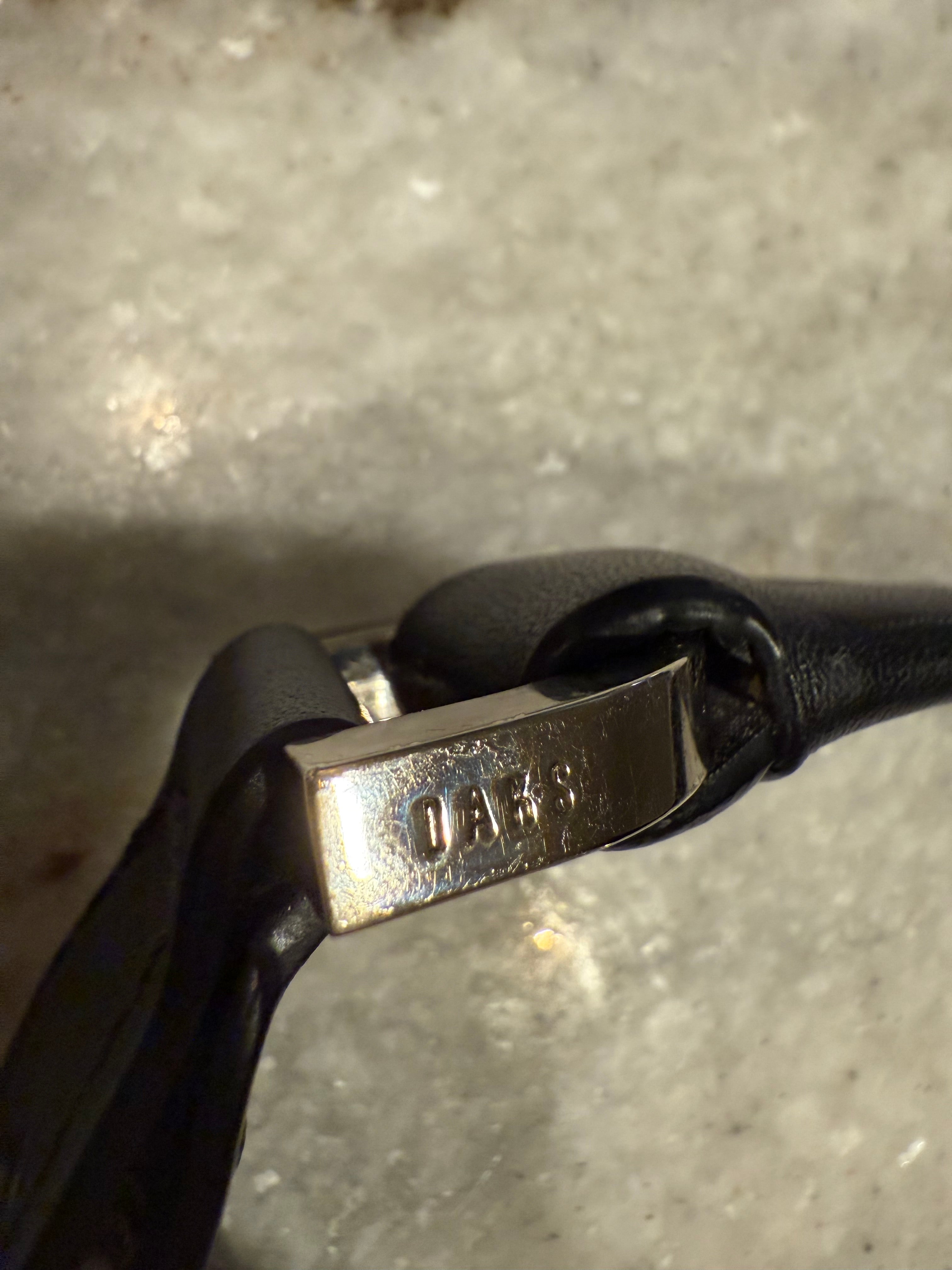 Daks Vintage House Check Shoulder Bag