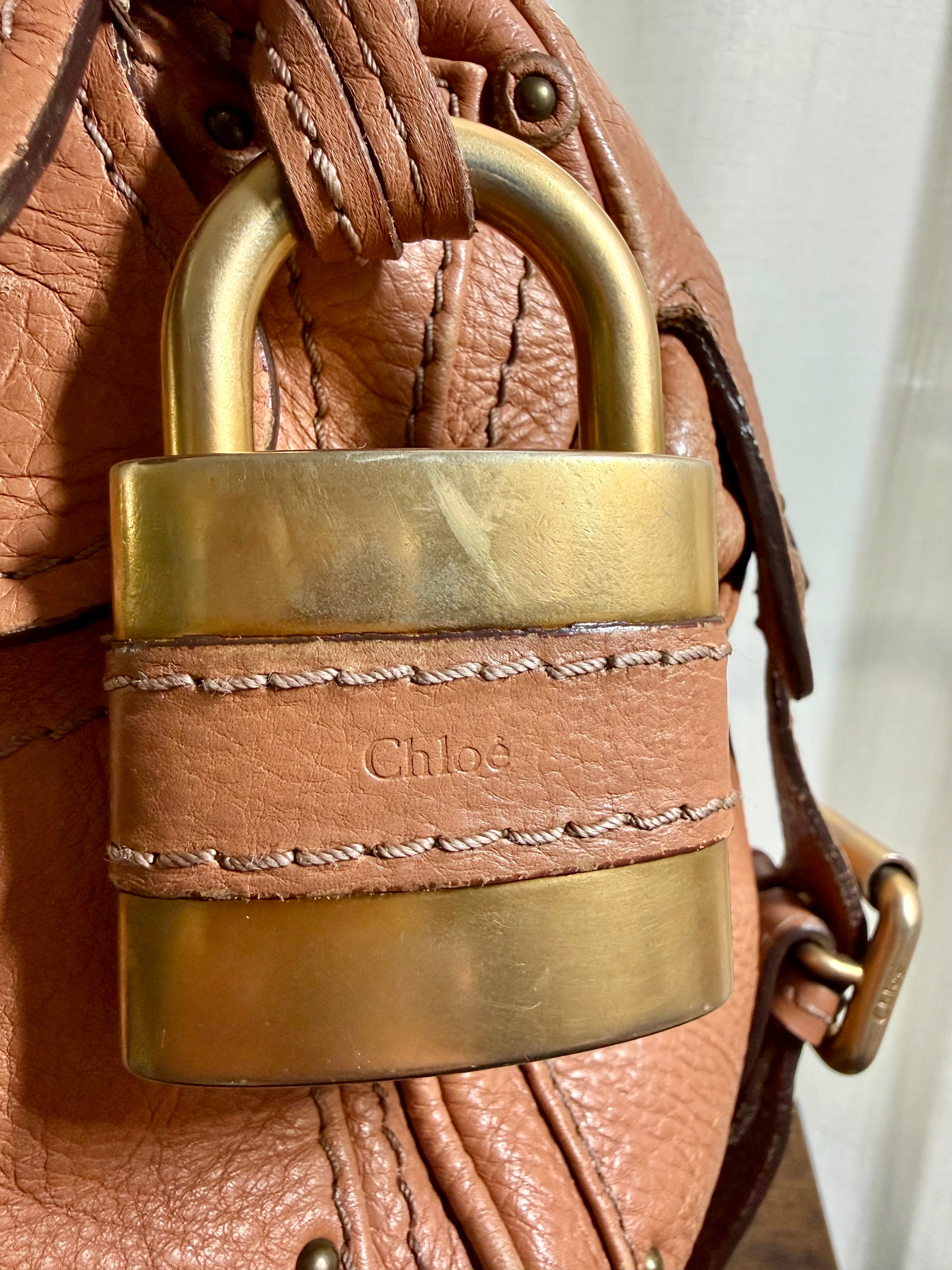Chloé Paddington Large in Caramel