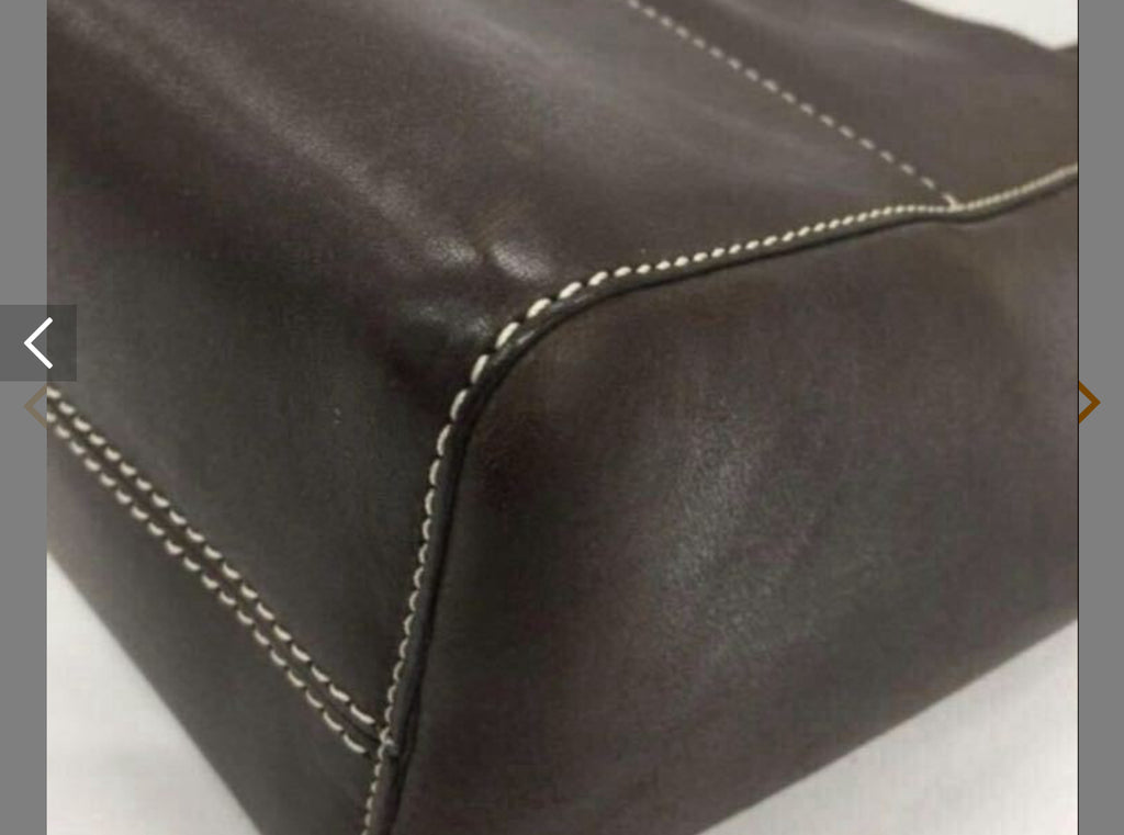 Loro Piana Brown Leather Tote
