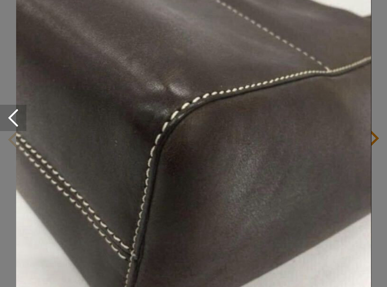 Loro Piana Brown Leather Tote