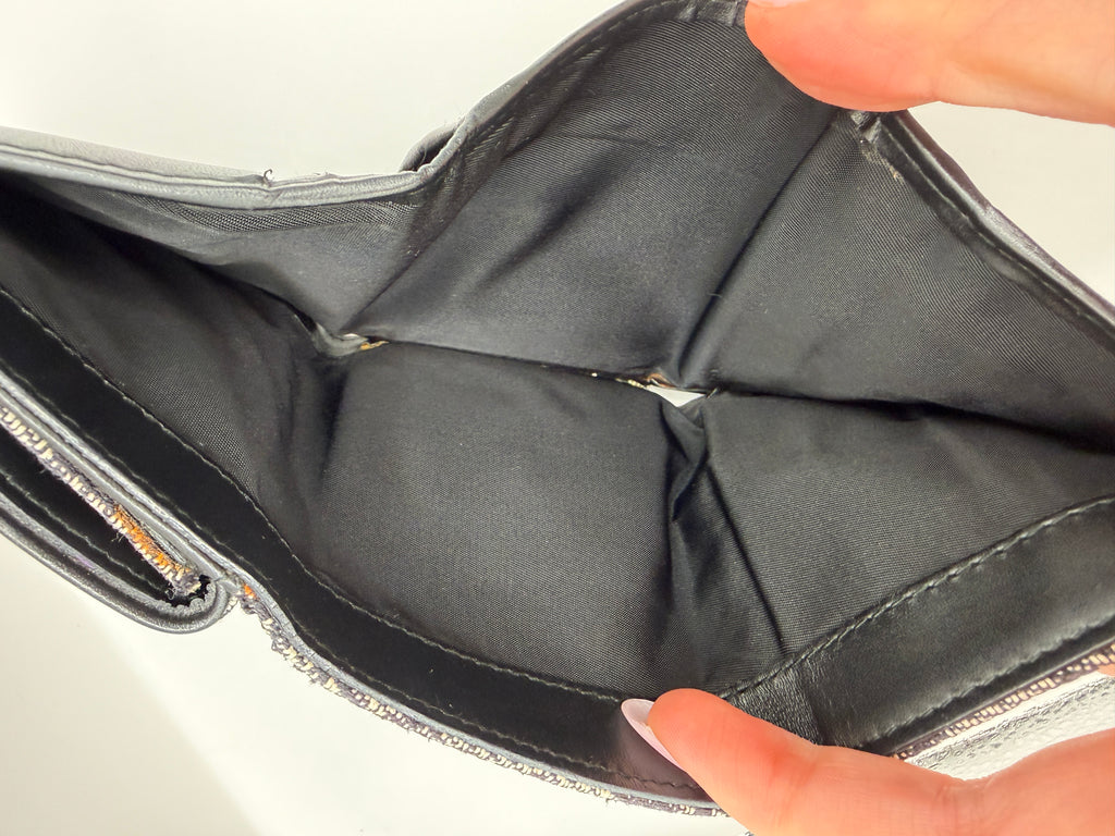 Christian Dior Saddle Trifold Wallet