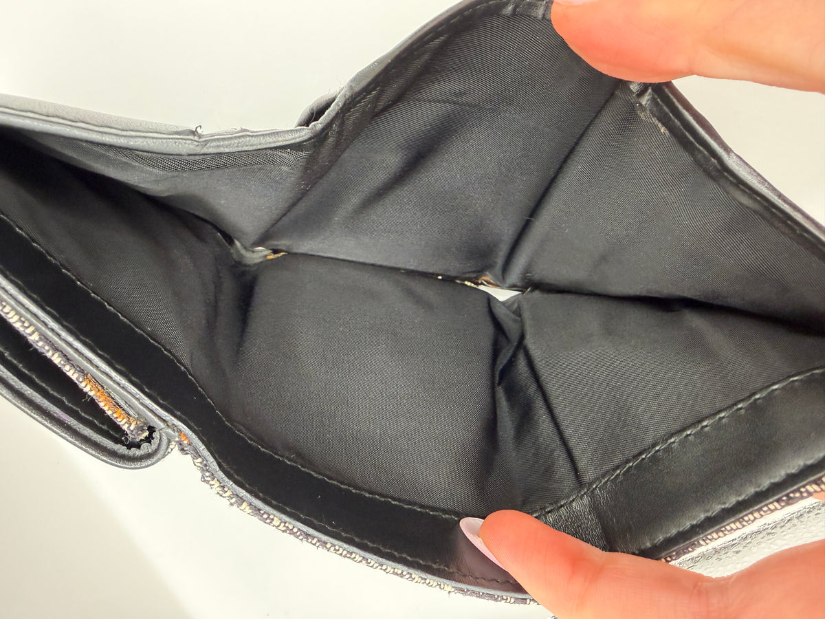 Christian Dior Saddle Trifold Wallet