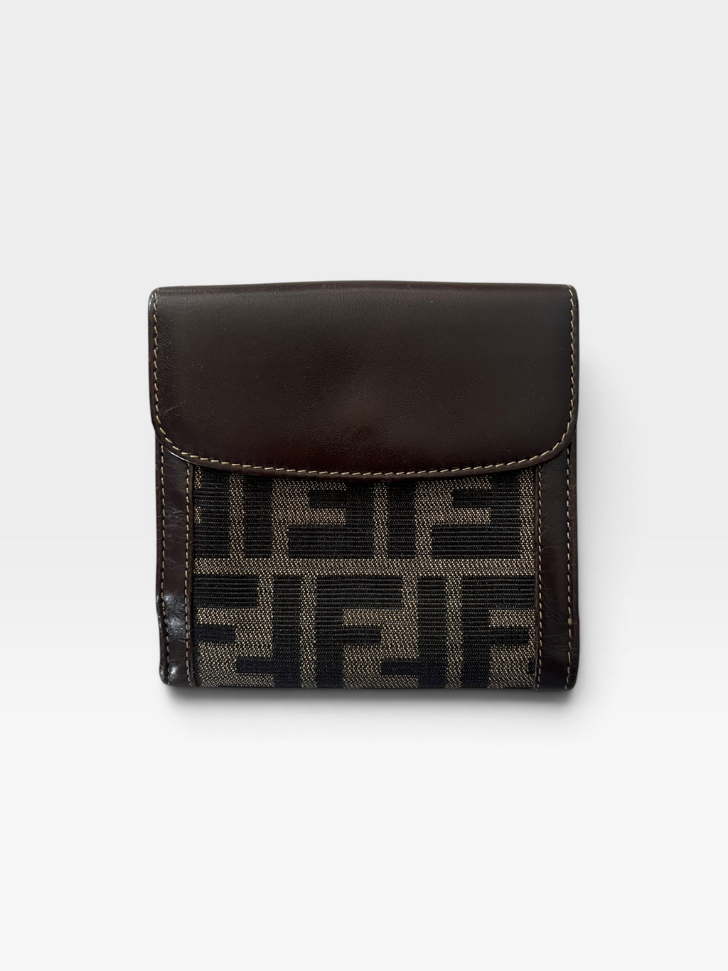 Fendi Zucca Canvas Bifold Wallet