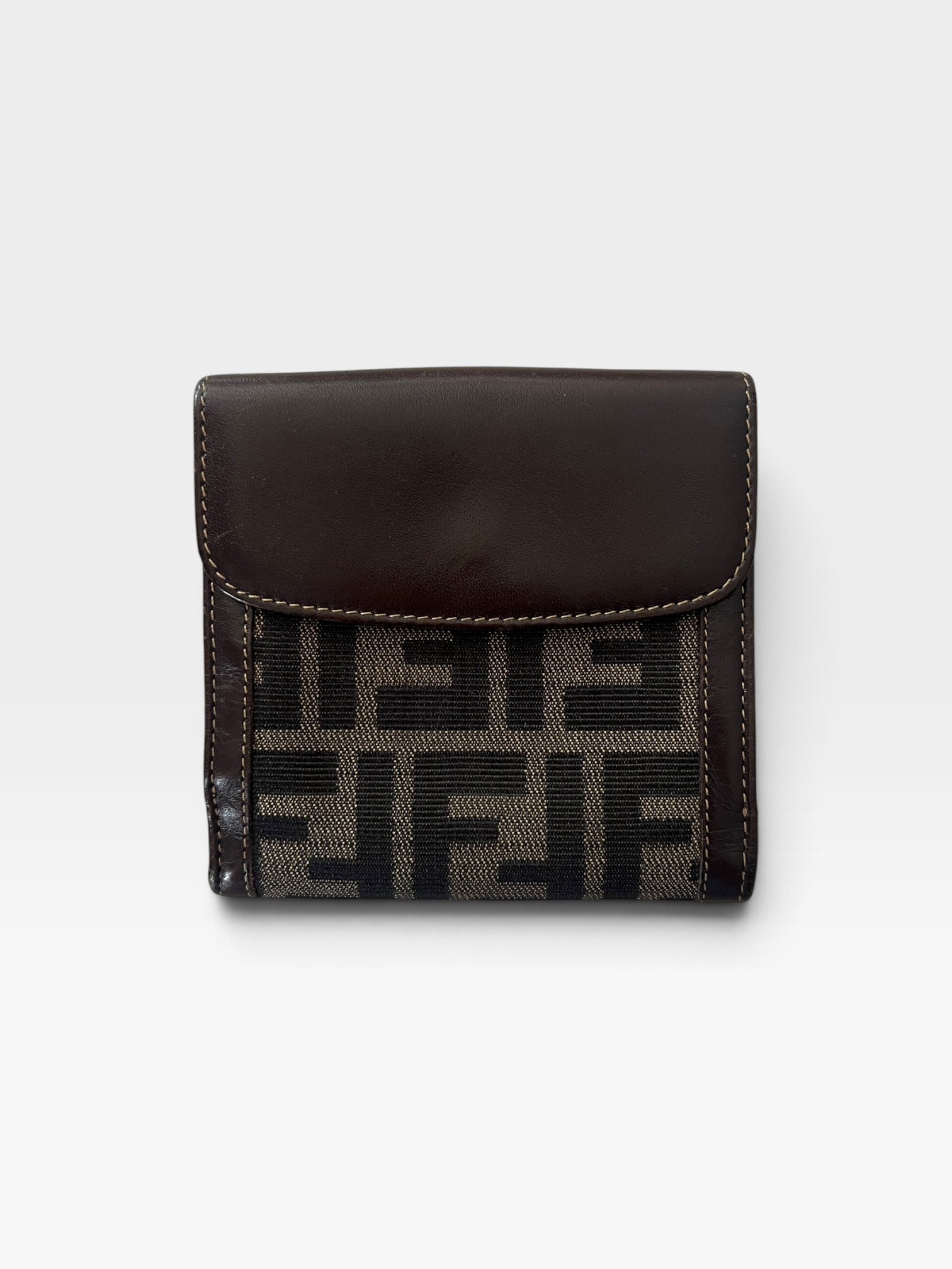 Fendi Zucca Canvas Bifold Wallet